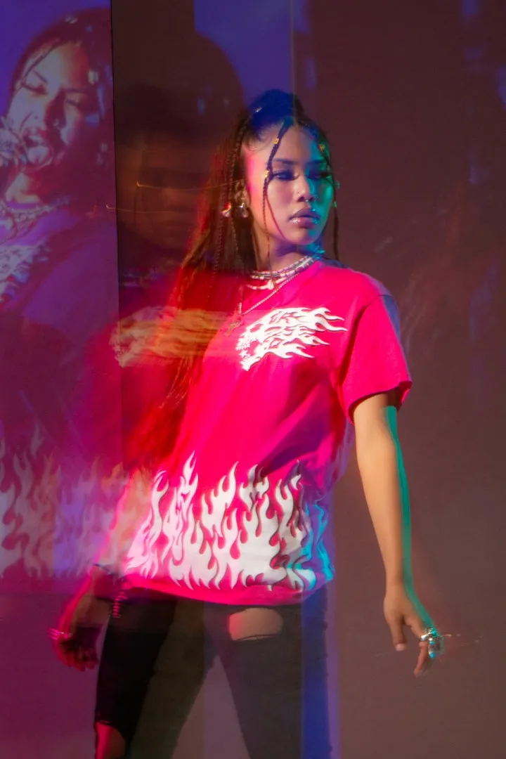 Cordajah Pink Oversized T-Shirt sold by Rockstar Original product image thumbnail 2