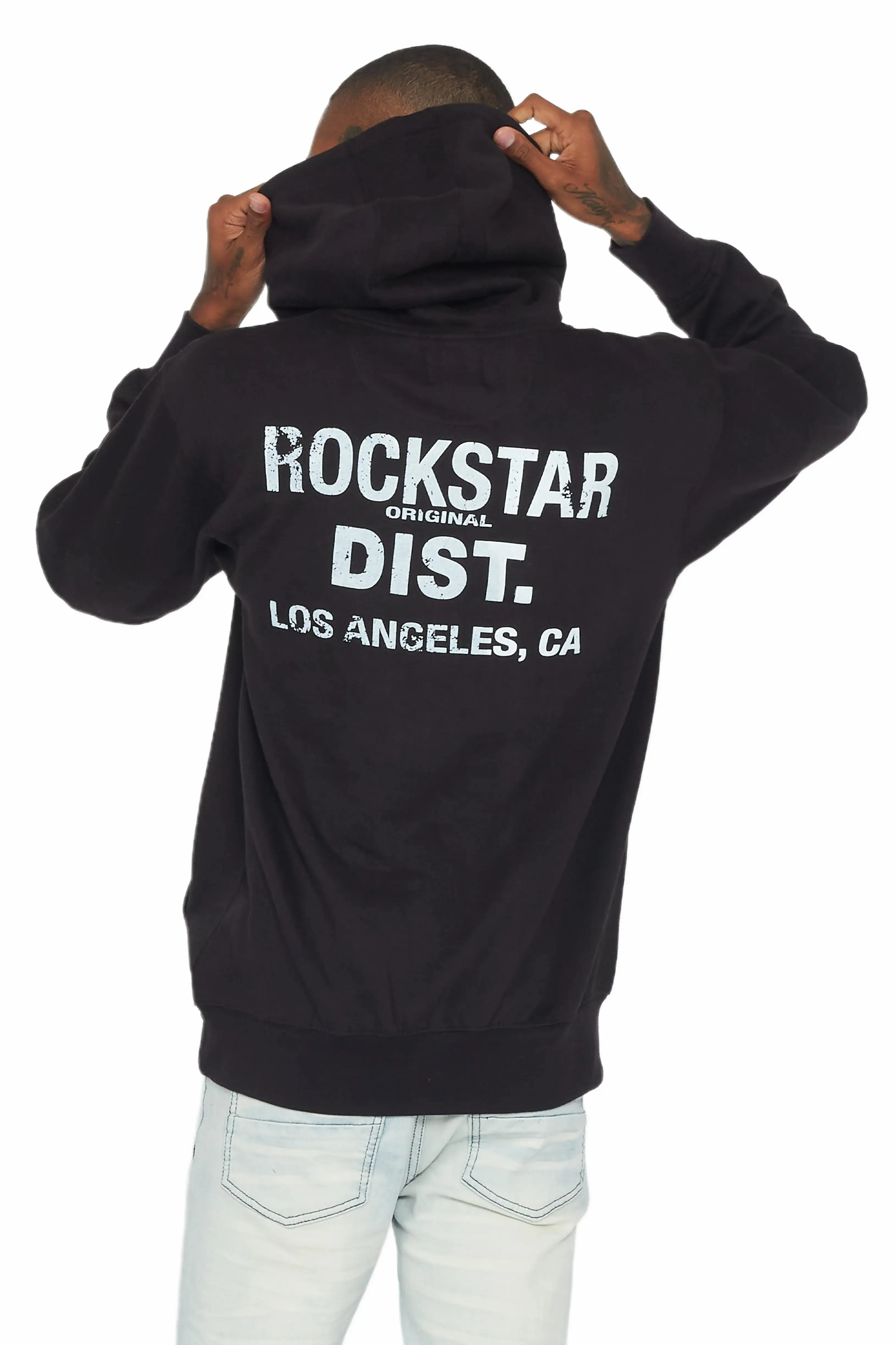 Lake Black/White Graphic Hoodie sold by Rockstar Original