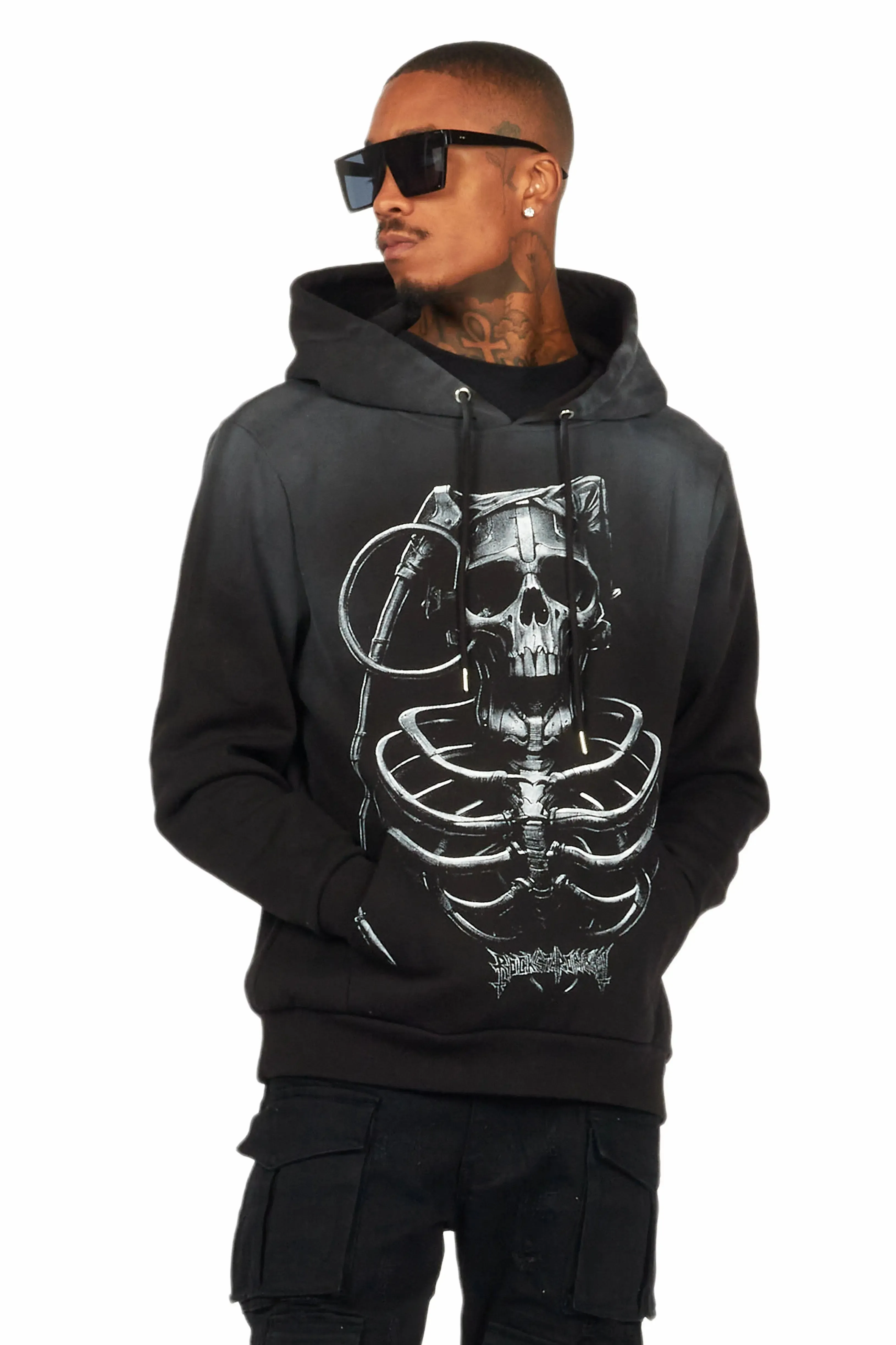 Bodega Black Graphic Hoodie sold by Rockstar Original product image thumbnail 4