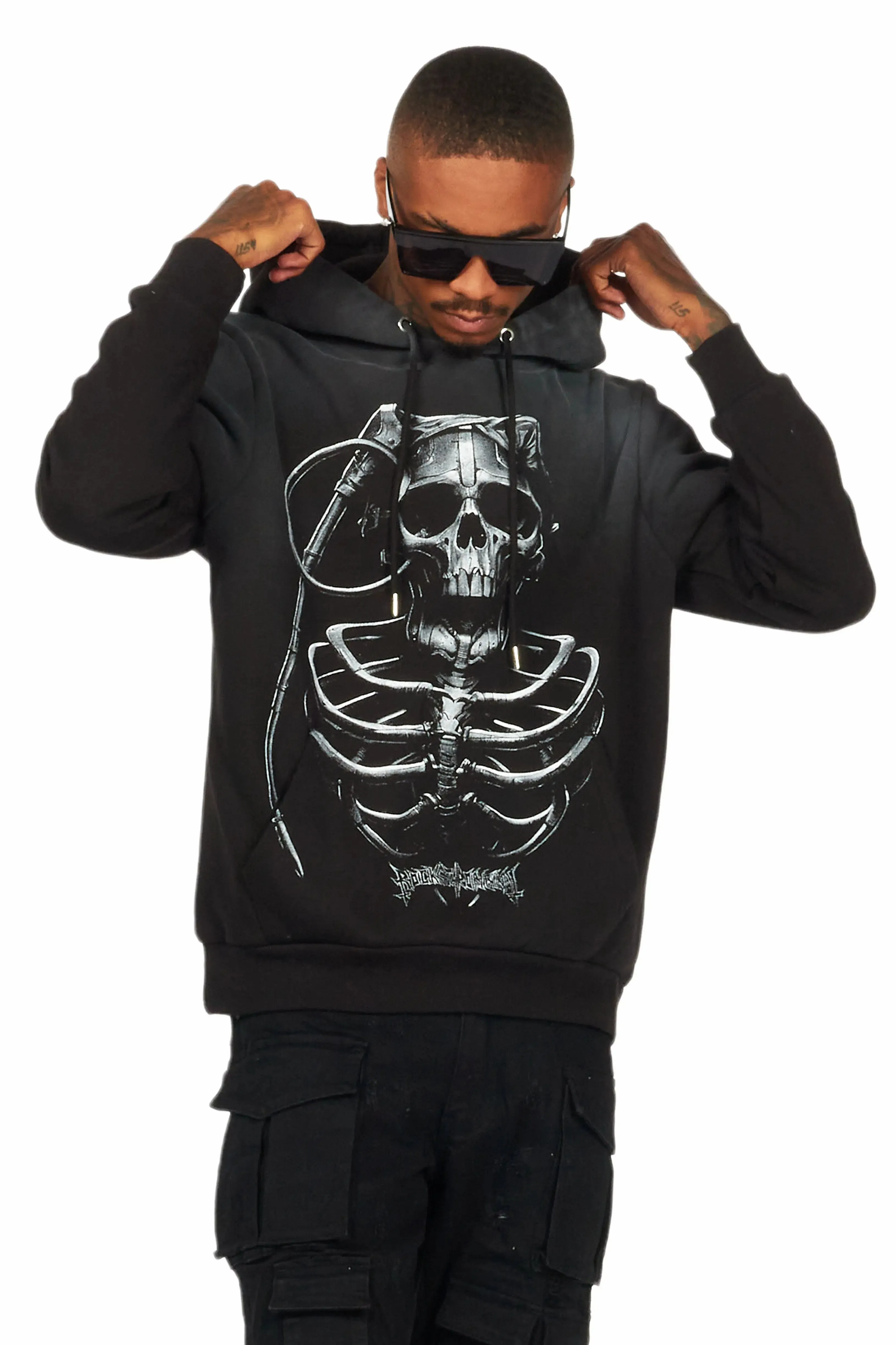 Bodega Black Graphic Hoodie sold by Rockstar Original product image thumbnail 3