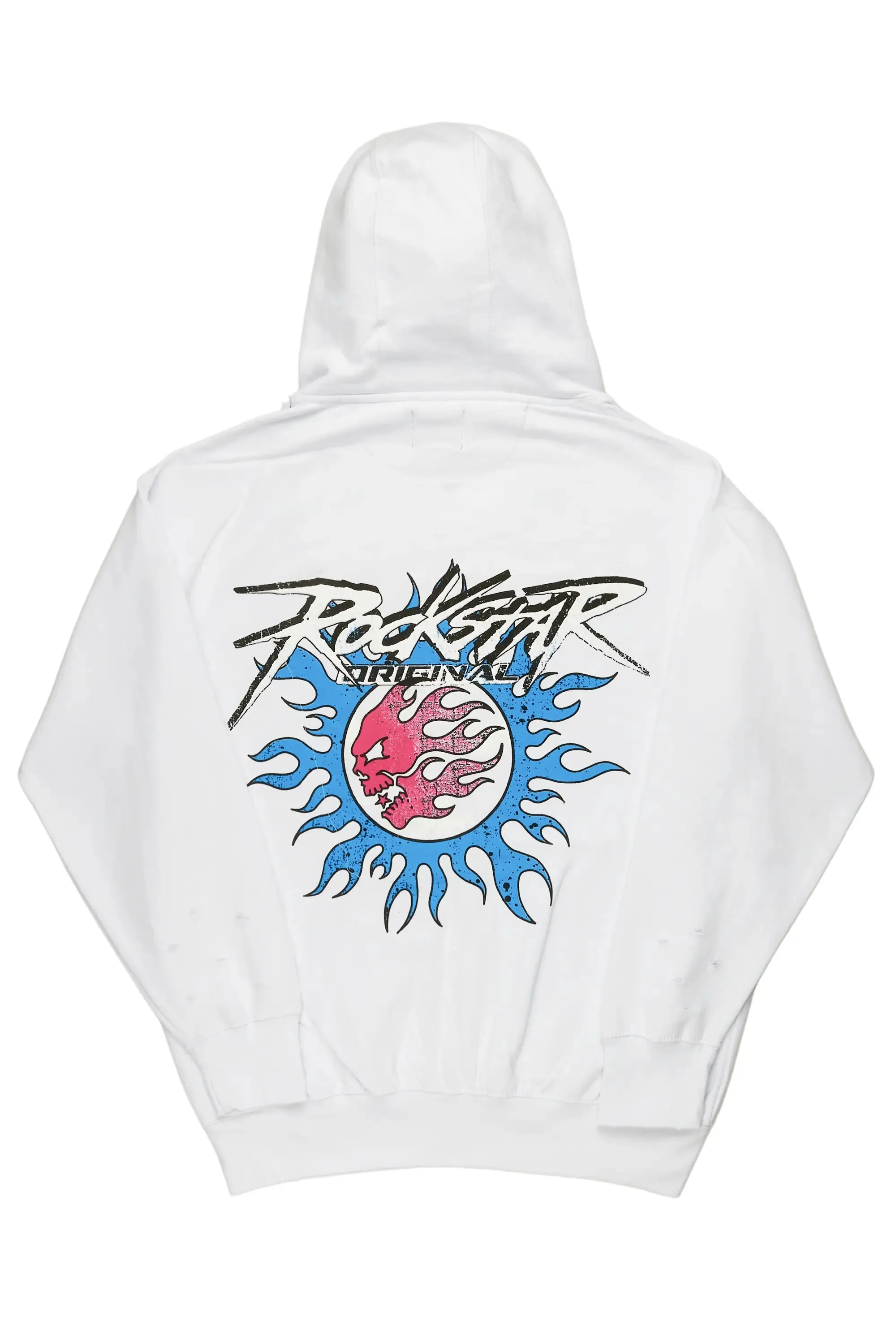 Alpha White Graphic Hoodie sold by Rockstar Original product image thumbnail 5