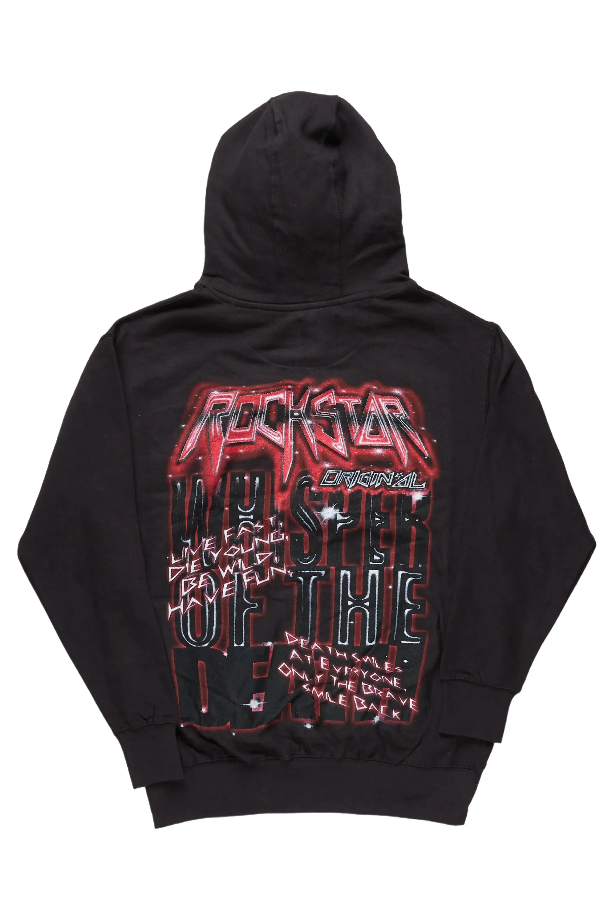 Obern Black Graphic Hoodie sold by Rockstar Original product image thumbnail 3