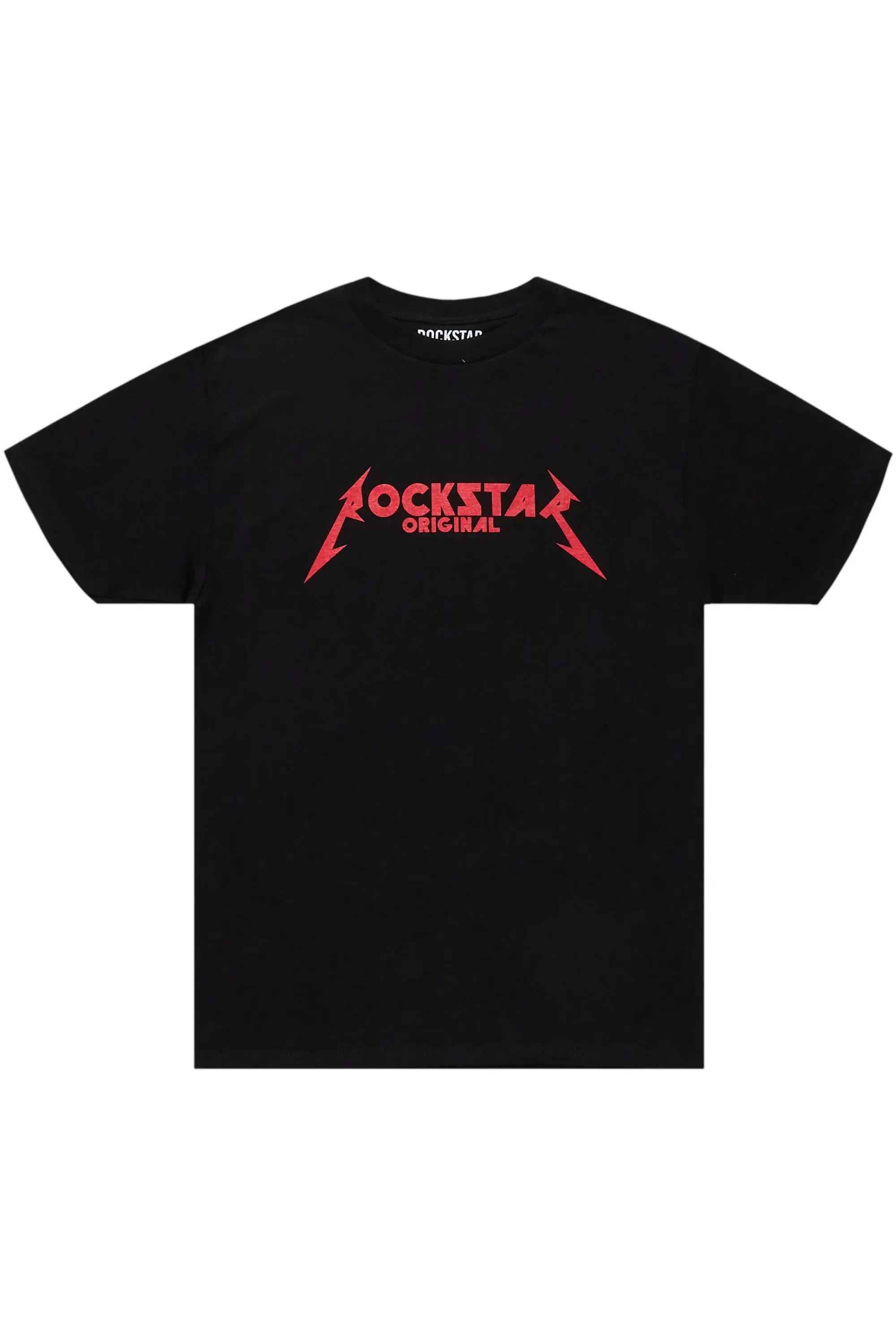Diogo Black/Red Printed T-Shirt sold by Rockstar Original product image thumbnail 2