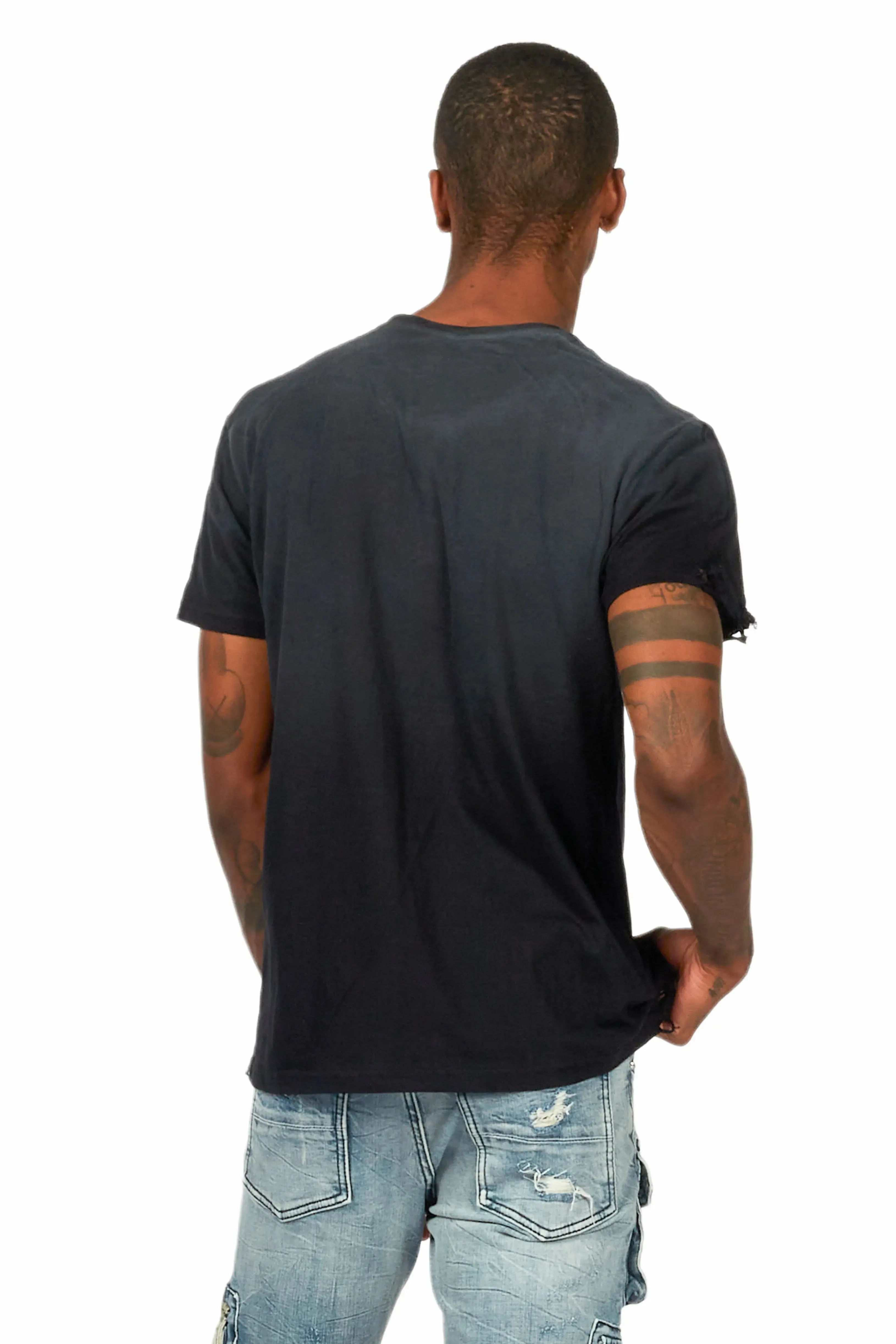 Texastea Black Graphic T-Shirt sold by Rockstar Original product image thumbnail 4