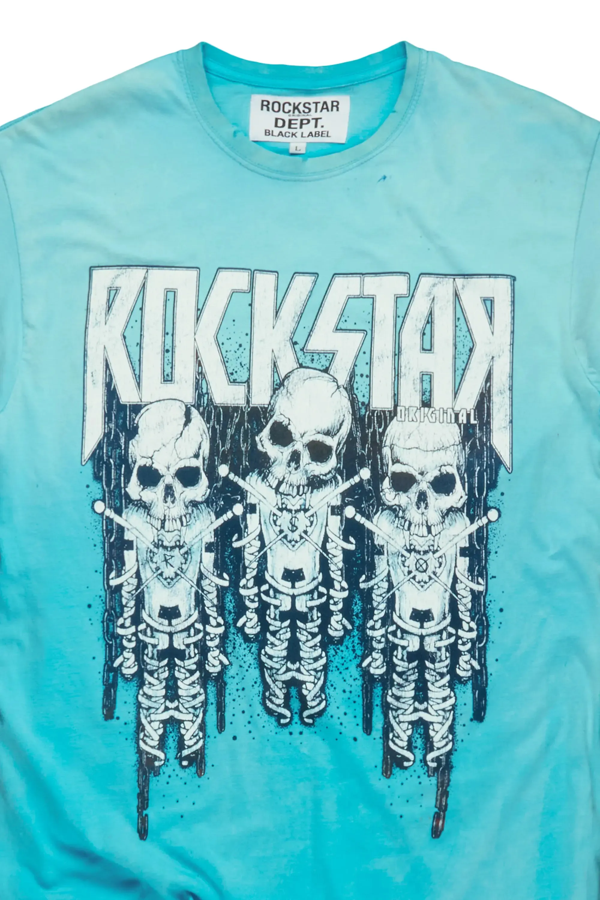 Sabbath Blue Graphic T-Shirt sold by Rockstar Original product image thumbnail 2