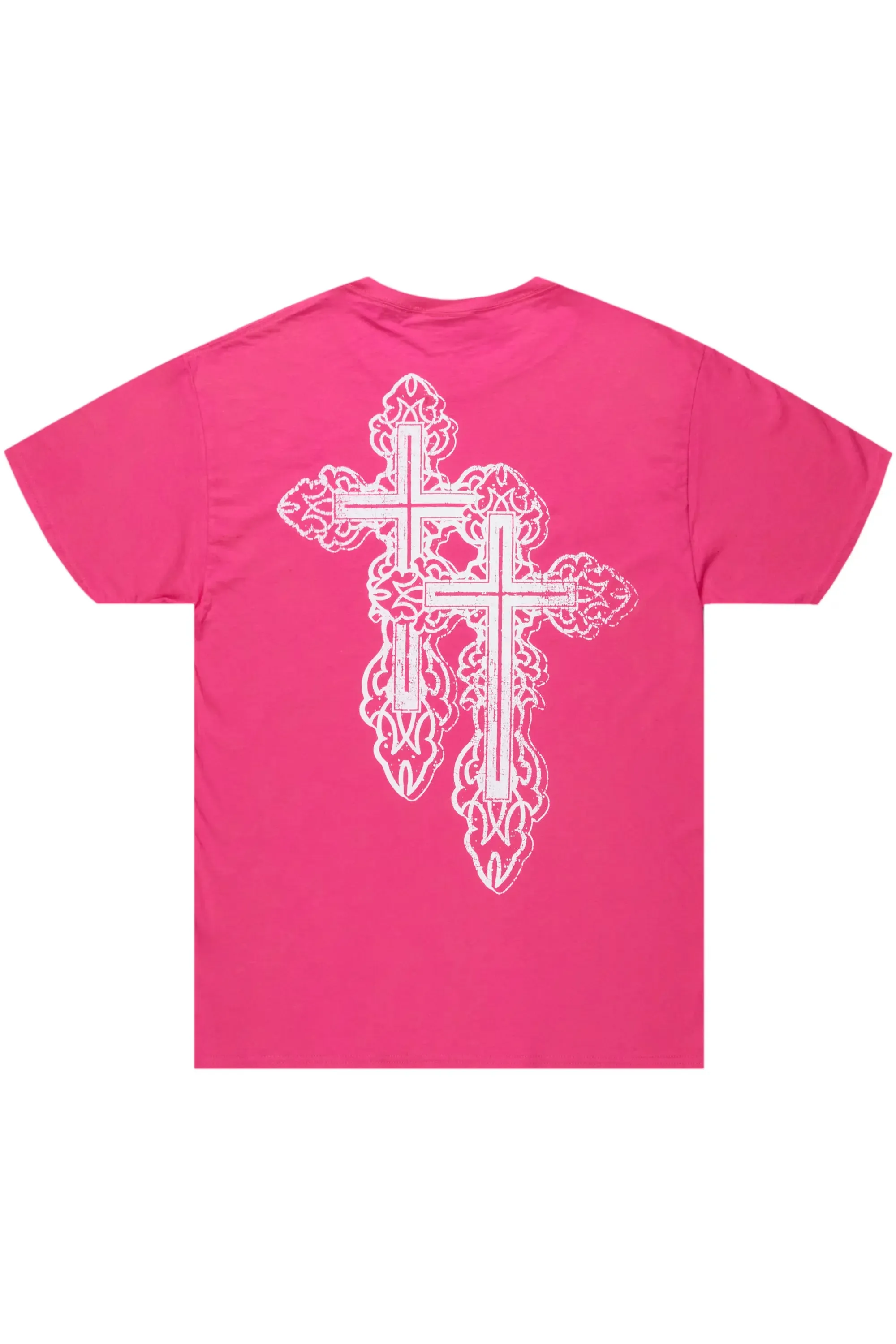Tionnie Pink Oversized T-Shirt sold by Rockstar Original product image thumbnail 3