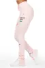 Karenthia Pink Stacked Track Pant sold by Rockstar Original