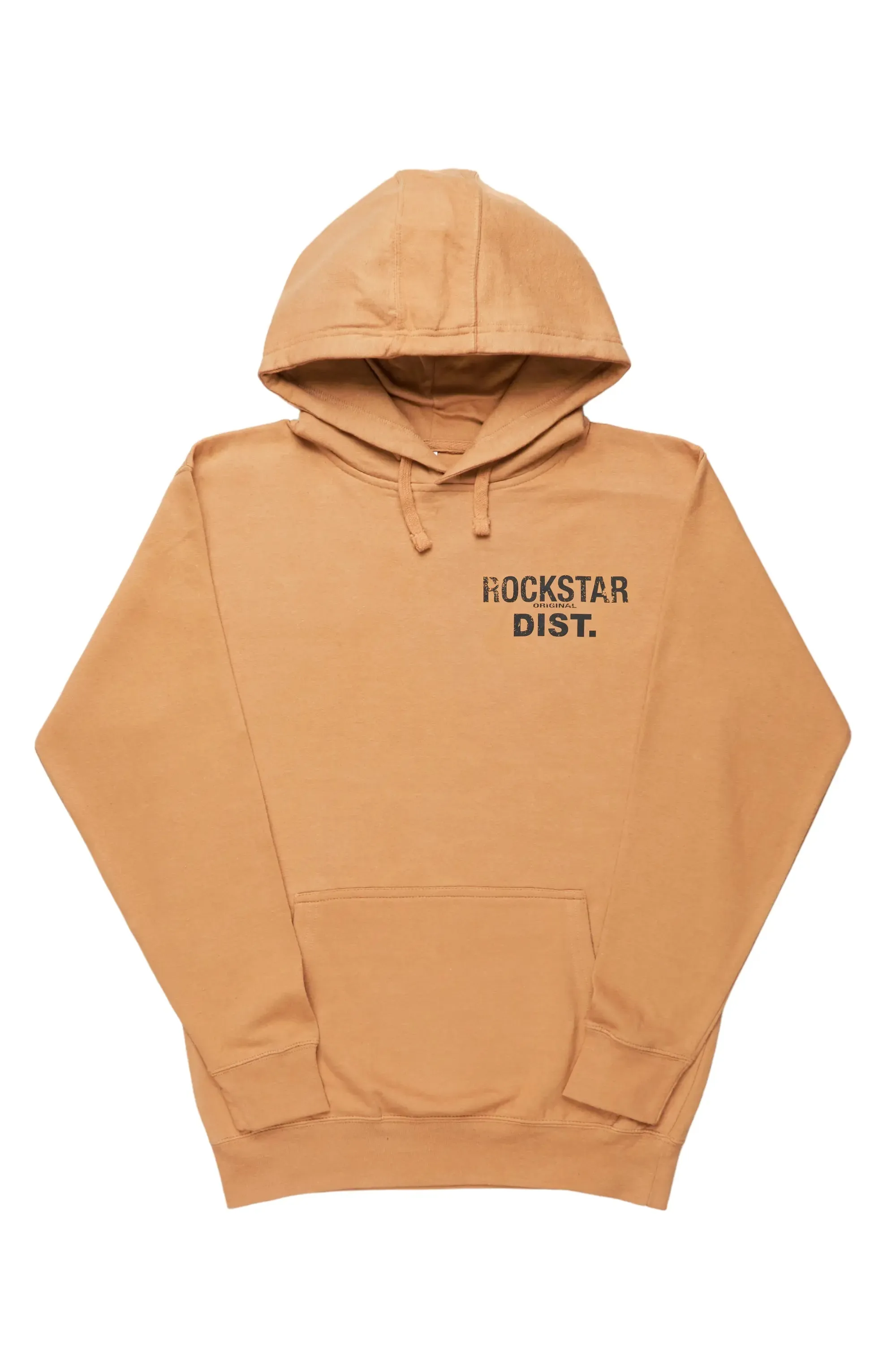 Lake Beige/Black Graphic Hoodie sold by Rockstar Original