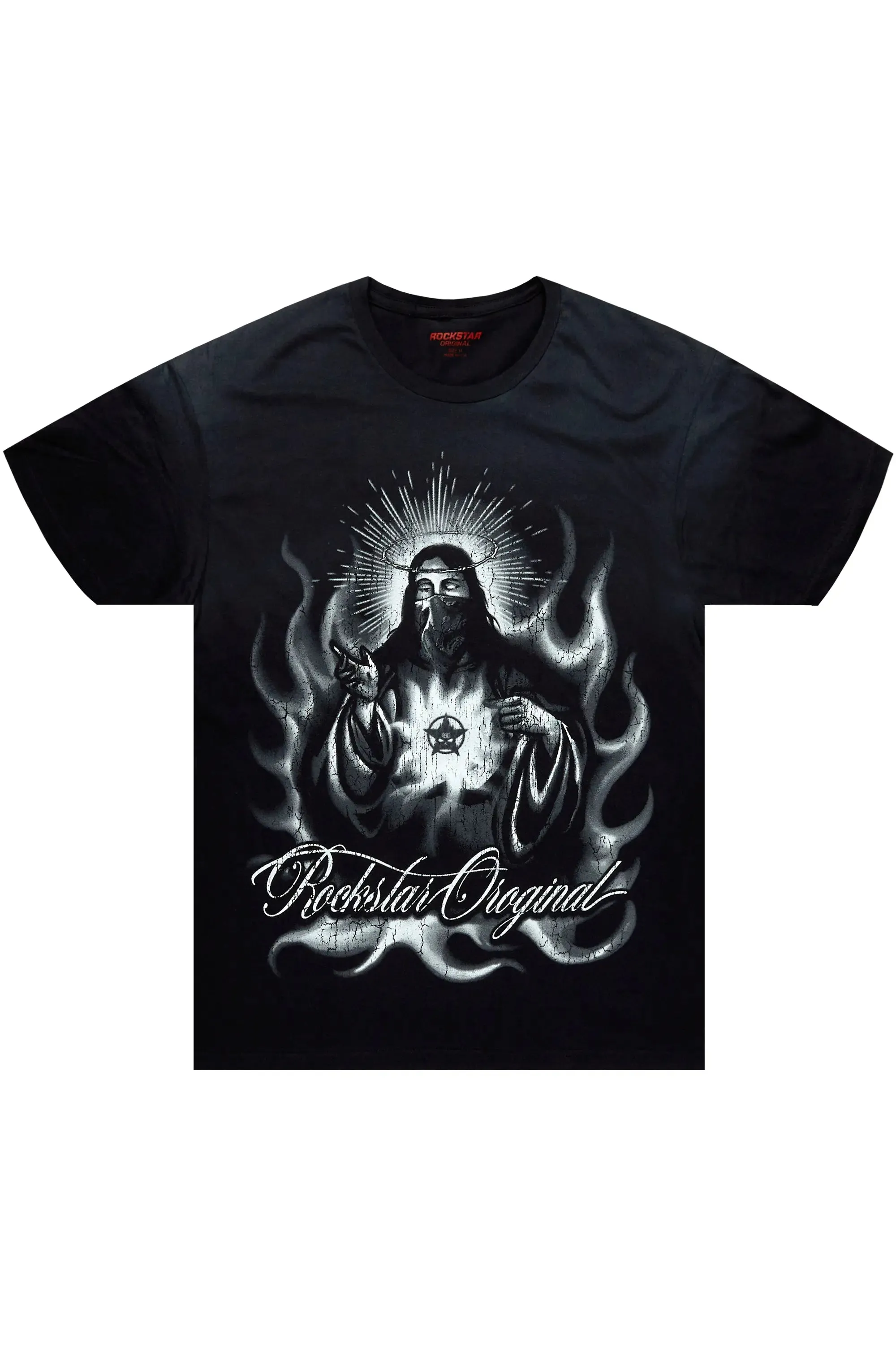 Schlep Black Graphic T-Shirt sold by Rockstar Original