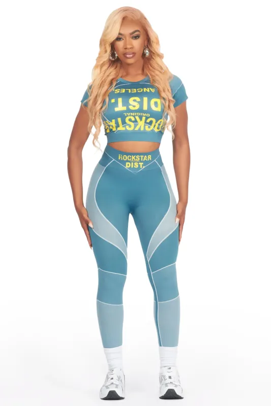 Ginae Blue Active Set sold by Rockstar Original