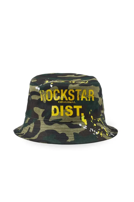 Selva Green Camo Bucket Hat sold by Rockstar Original