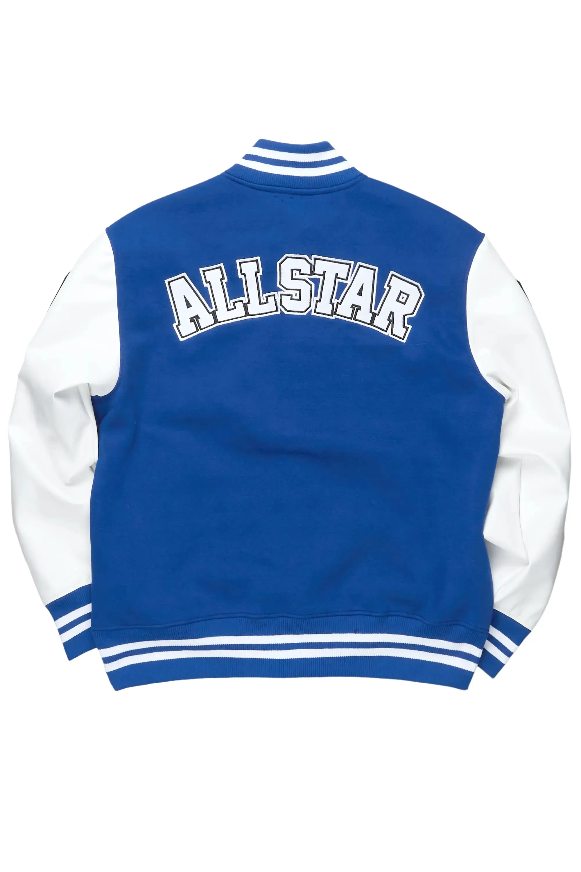 Tacey Royal Blue Varsity Jacket sold by Rockstar Original product image thumbnail 3