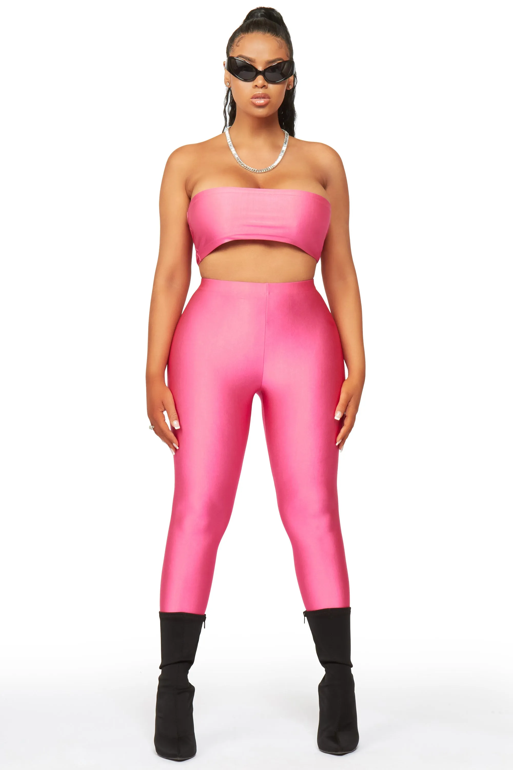 Zaria Fuchsia Matching Pant Set sold by Rockstar Original product image thumbnail 5
