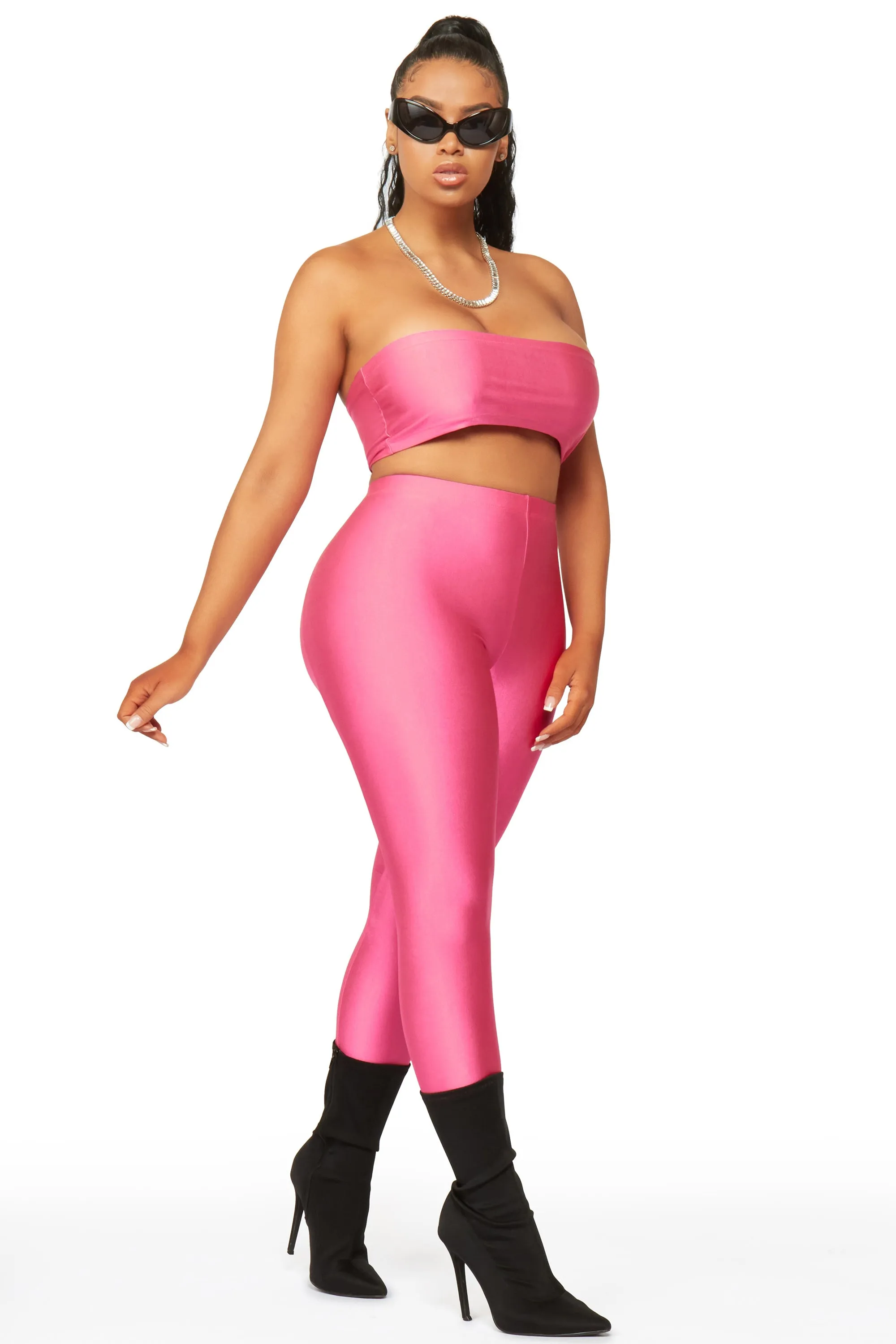 Zaria Fuchsia Matching Pant Set sold by Rockstar Original product image thumbnail 3