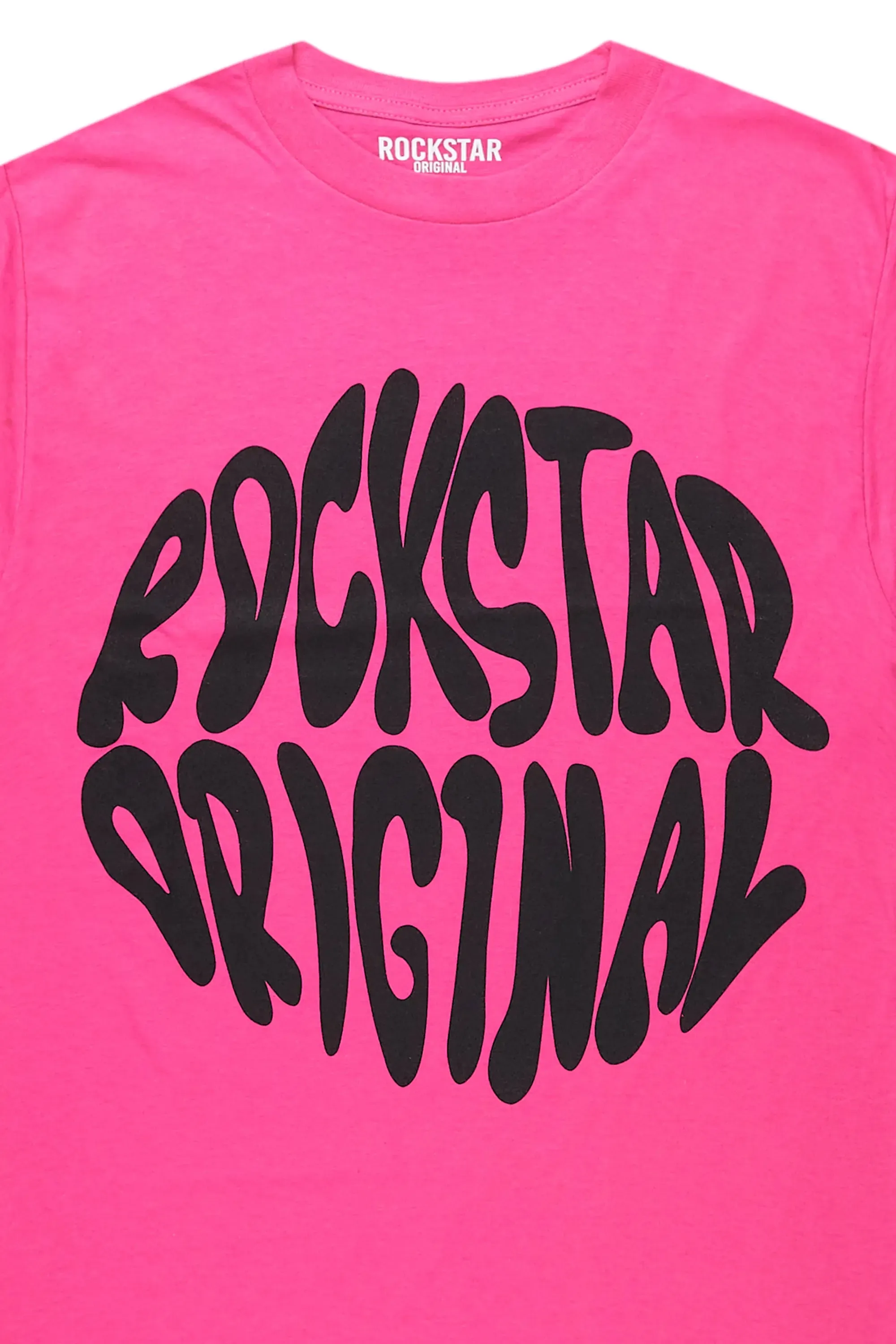 Thierry Fuchsia Graphic T-Shirt sold by Rockstar Original product image thumbnail 3
