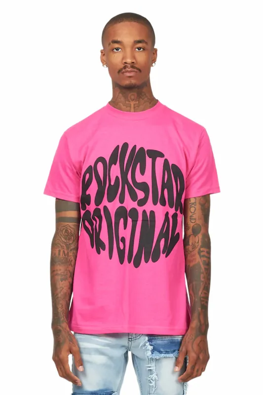 Thierry Fuchsia Graphic T-Shirt sold by Rockstar Original