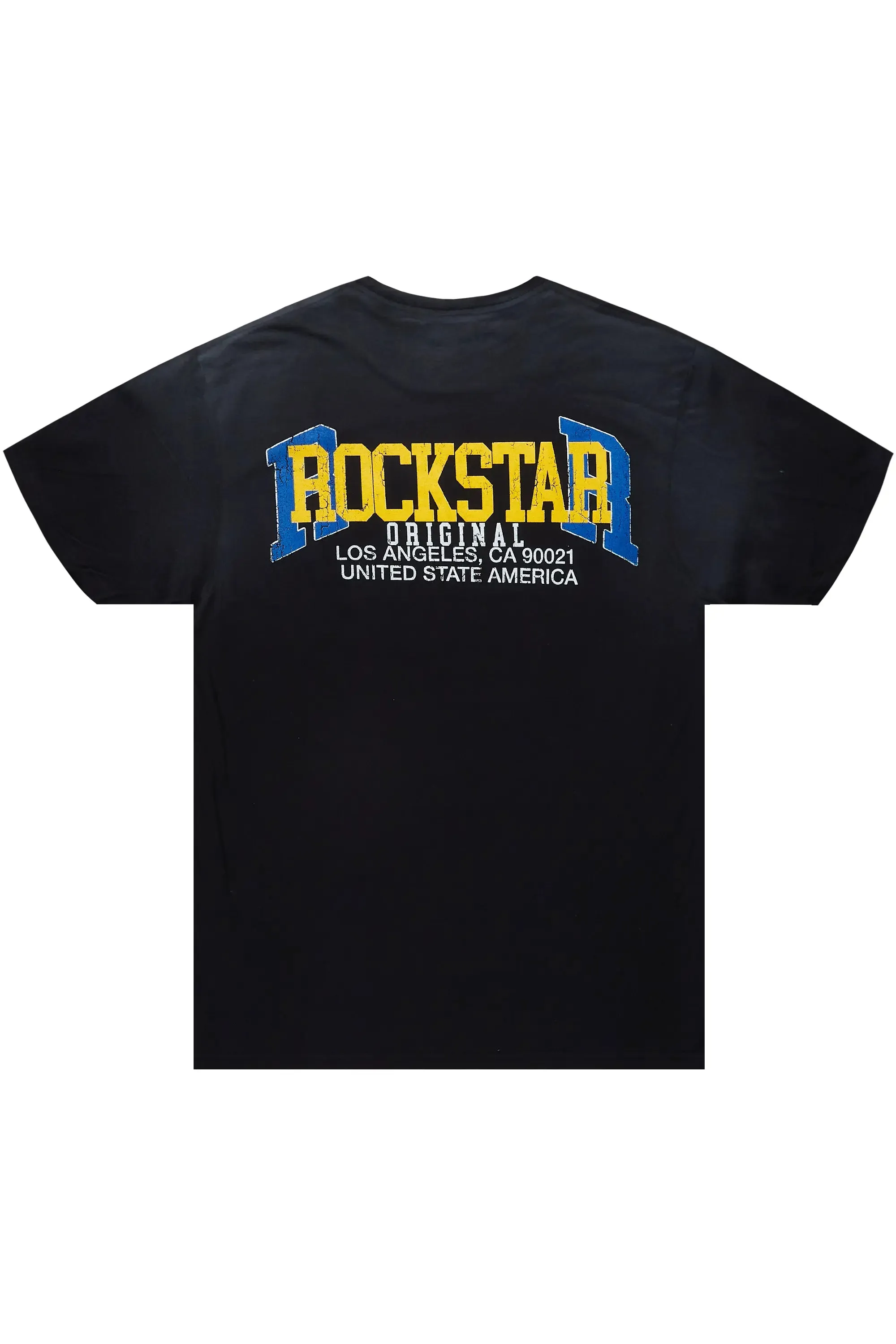 Treviana Black Oversized T-Shirt sold by Rockstar Original product image thumbnail 3