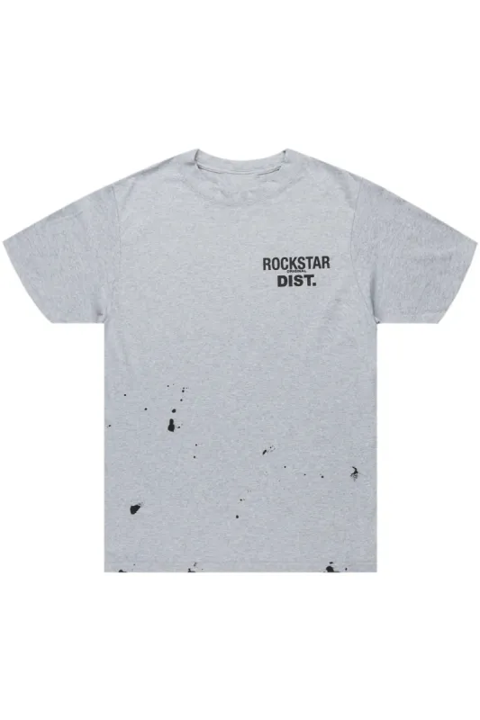 Raffer Grey Graphic T-Shirt sold by Rockstar Original