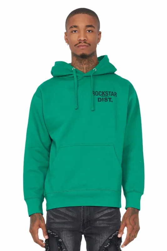 Lake Green/Black Graphic Hoodie sold by Rockstar Original