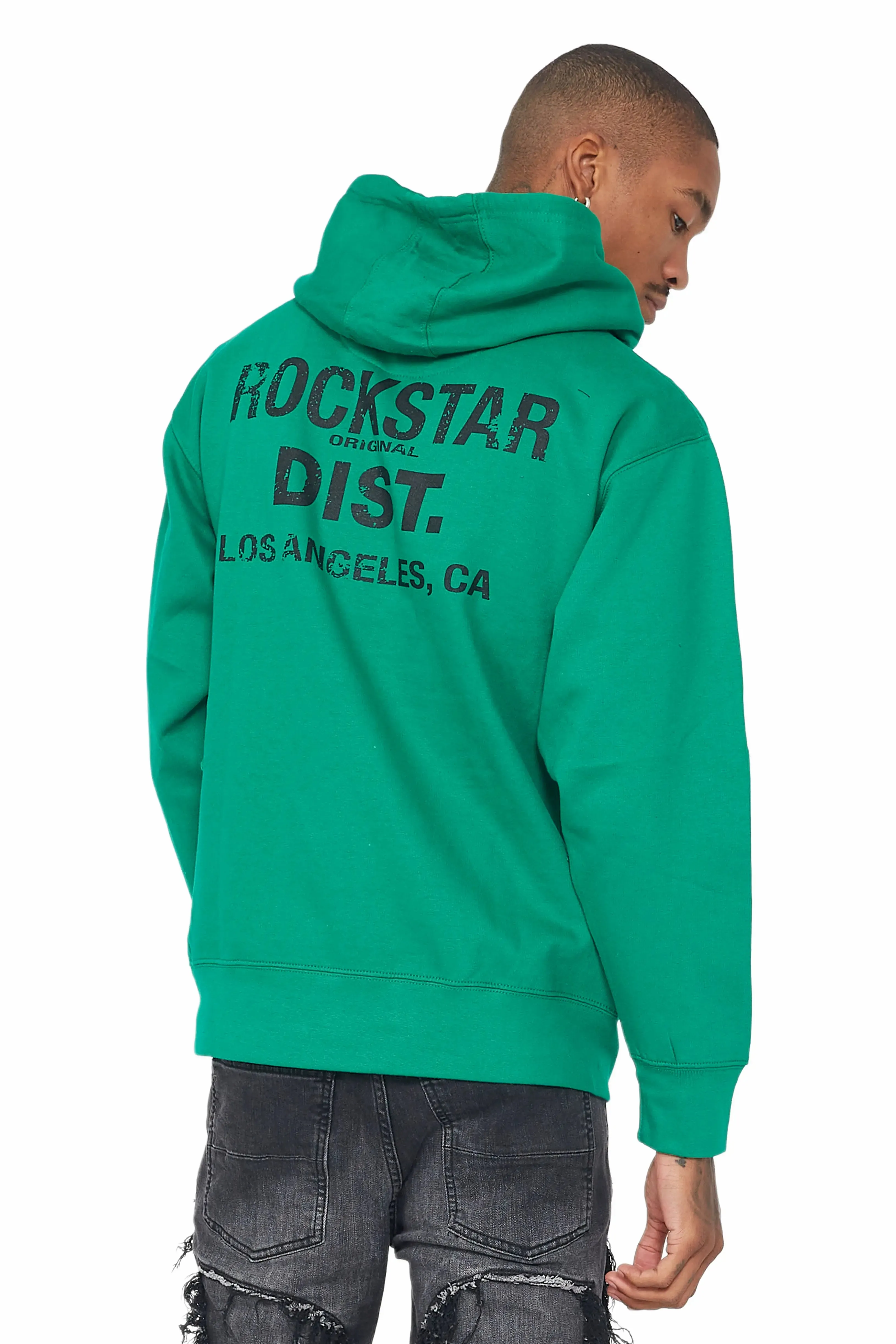 Lake Green/Black Graphic Hoodie sold by Rockstar Original product image thumbnail 5