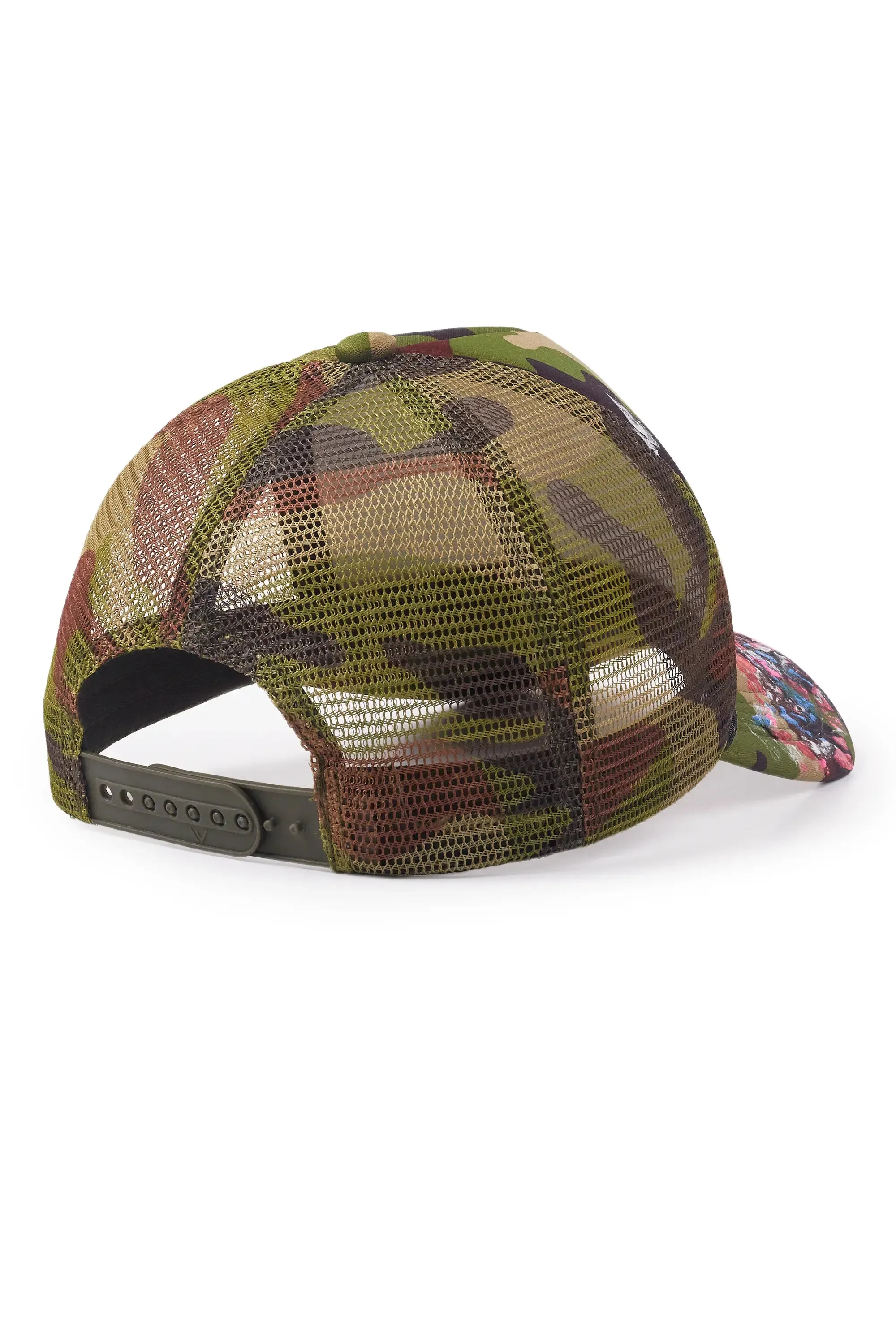 Yamal Green Camo Graphic Trucker Hat sold by Rockstar Original product image thumbnail 3