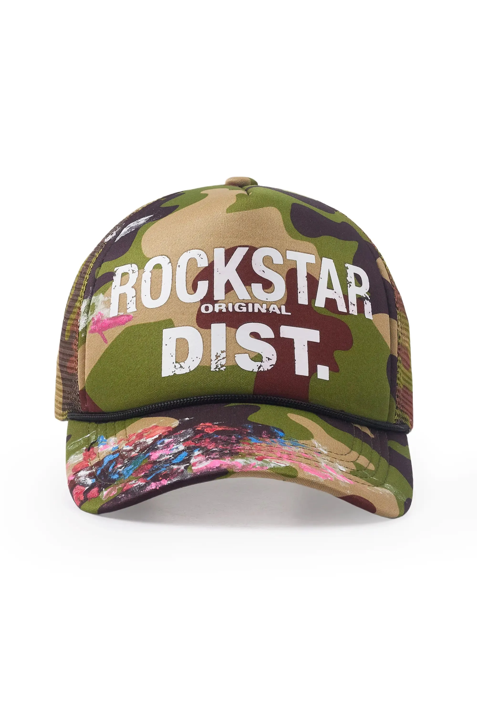 Yamal Green Camo Graphic Trucker Hat sold by Rockstar Original