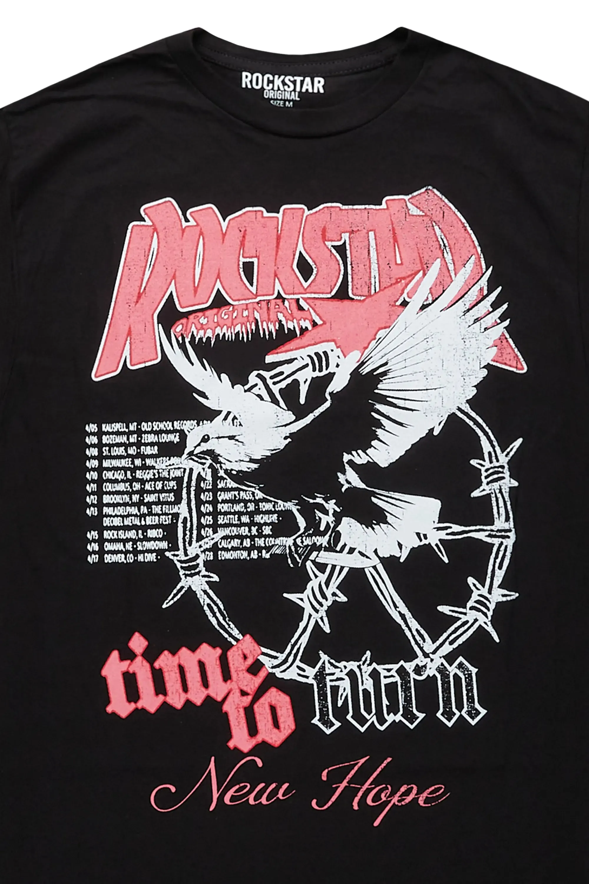 Burial Black Graphic T-Shirt sold by Rockstar Original product image thumbnail 2