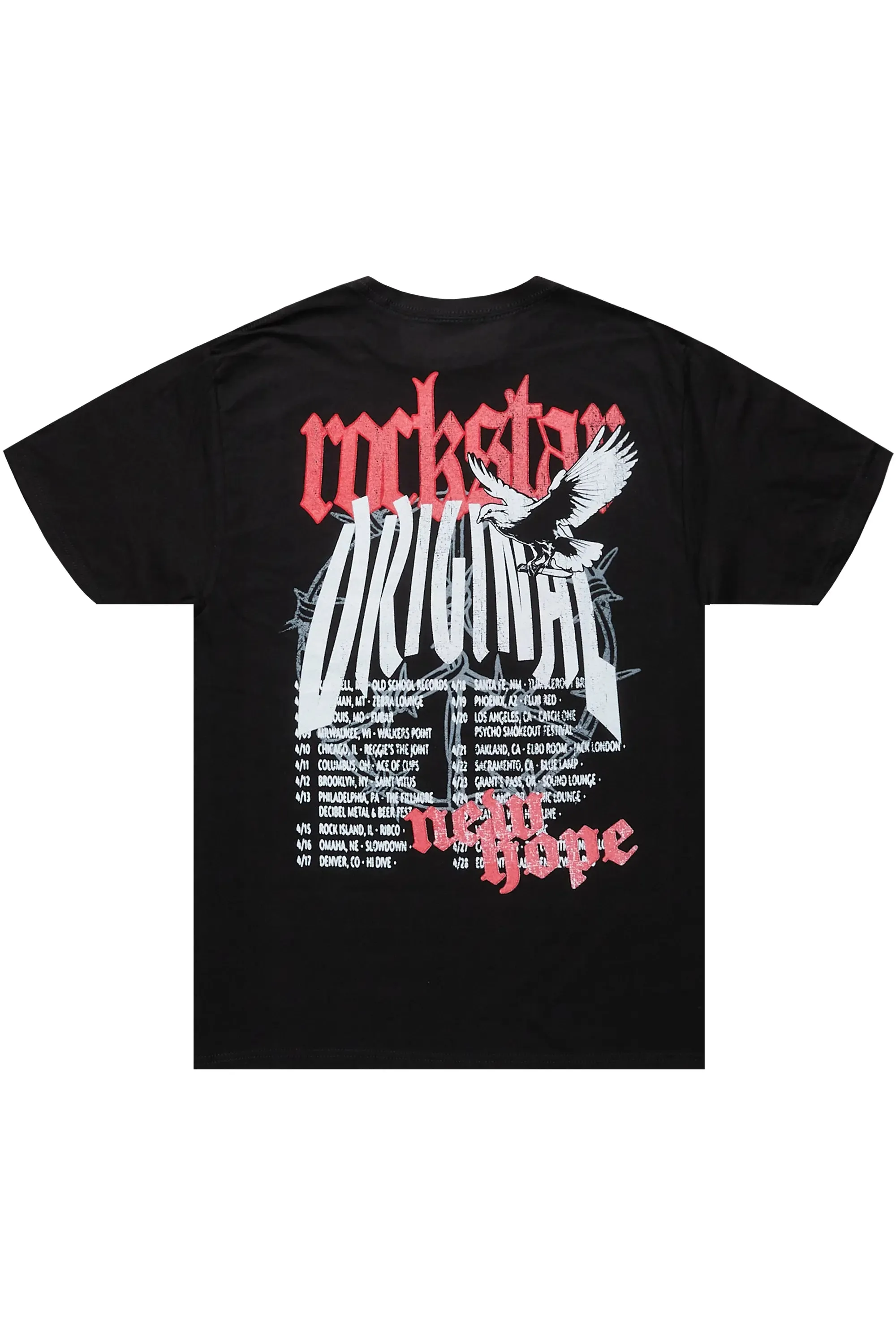 Burial Black Graphic T-Shirt sold by Rockstar Original product image thumbnail 3