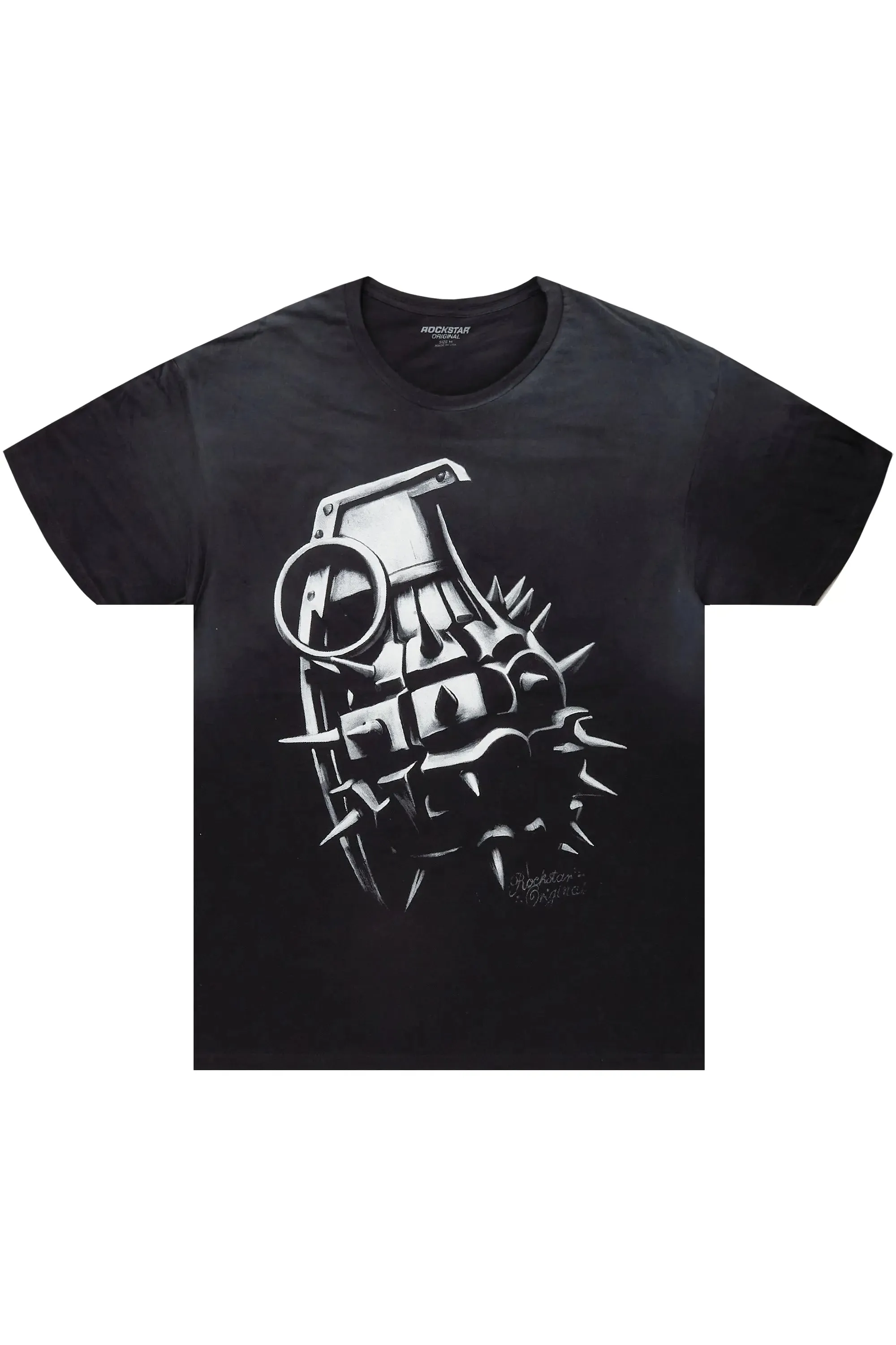 Mad Black Oversized Graphic T-Shirt sold by Rockstar Original