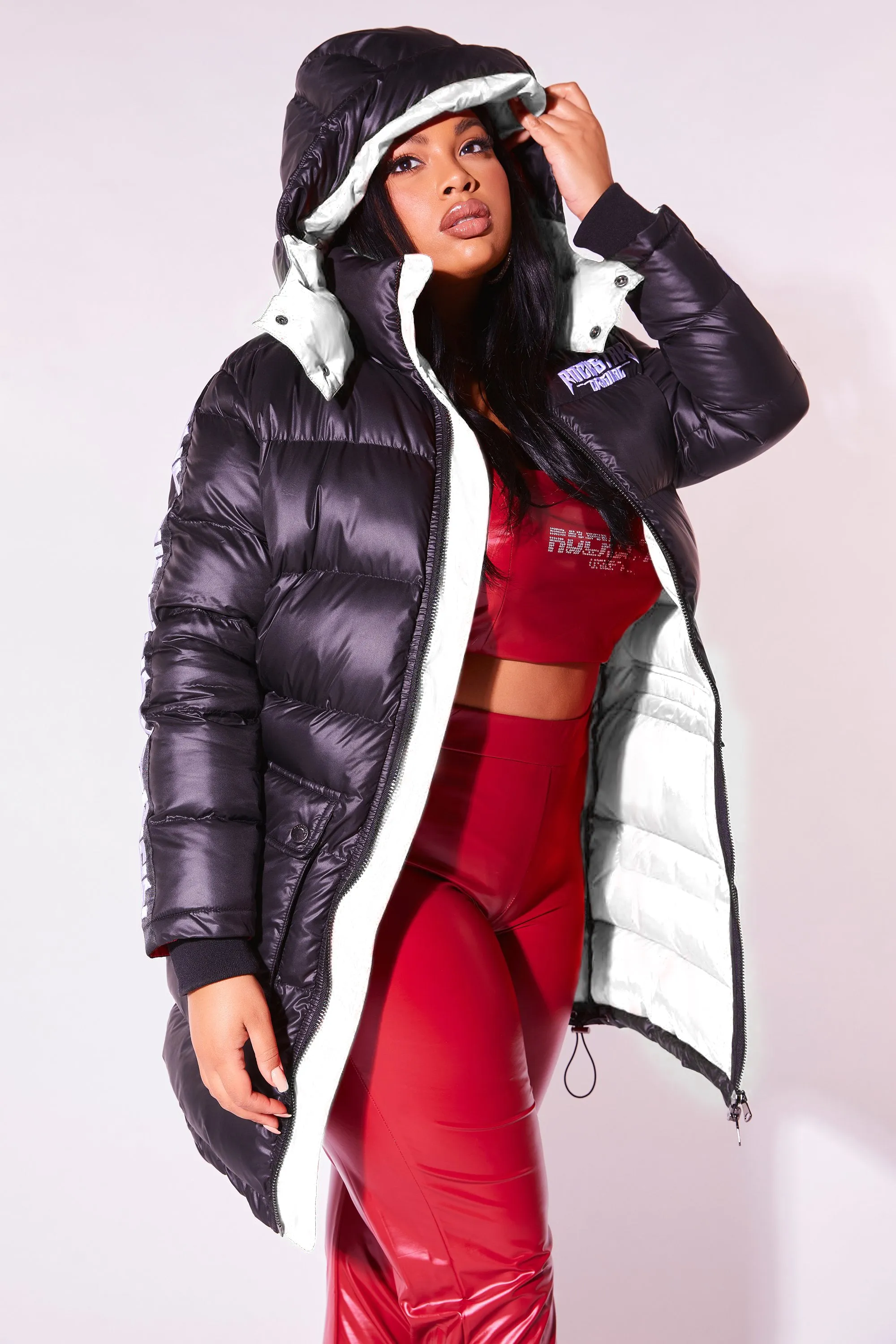 Nikita Black Long Puffer Jacket sold by Rockstar Original product image thumbnail 3