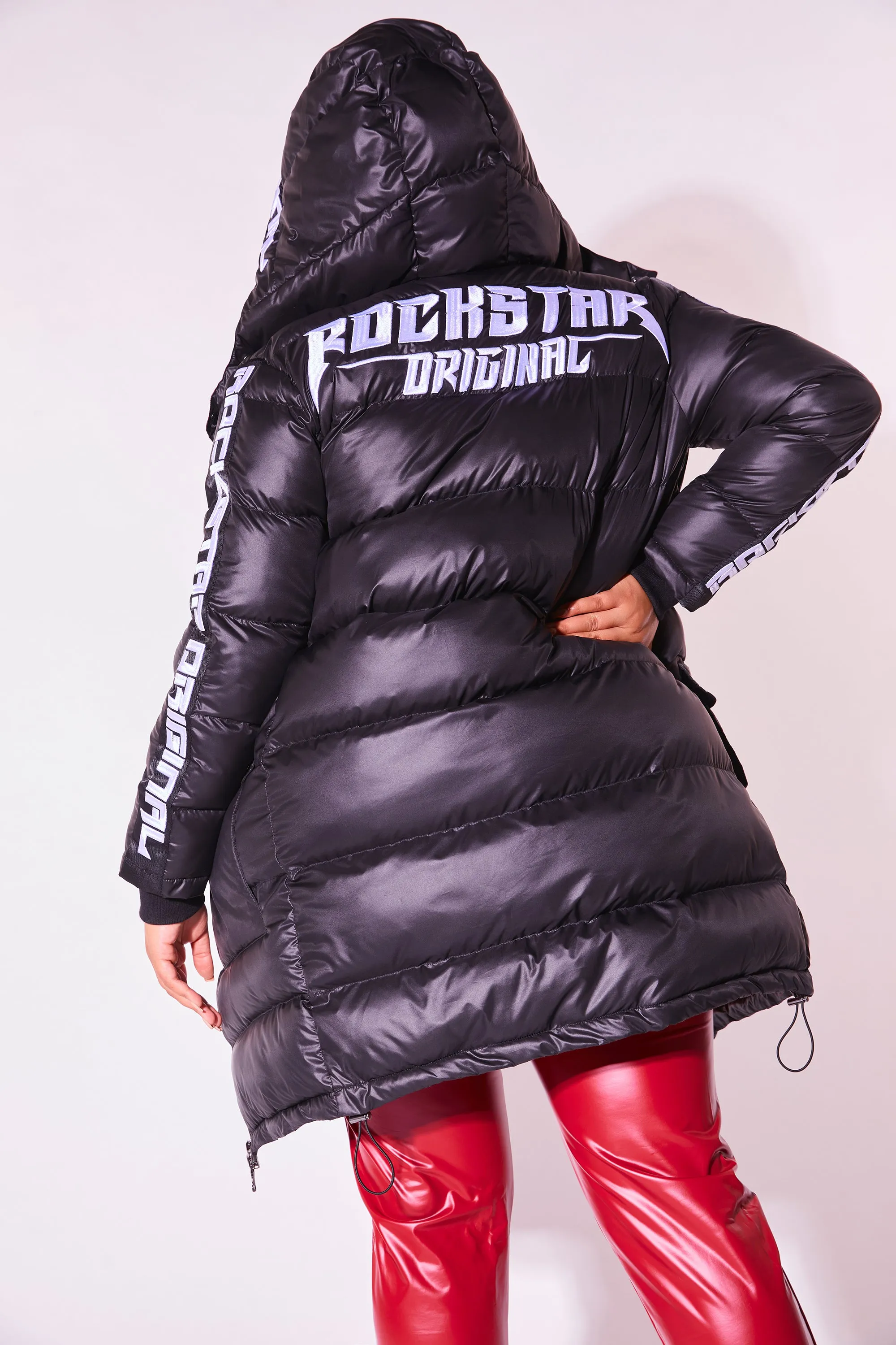 Nikita Black Long Puffer Jacket sold by Rockstar Original product image thumbnail 4