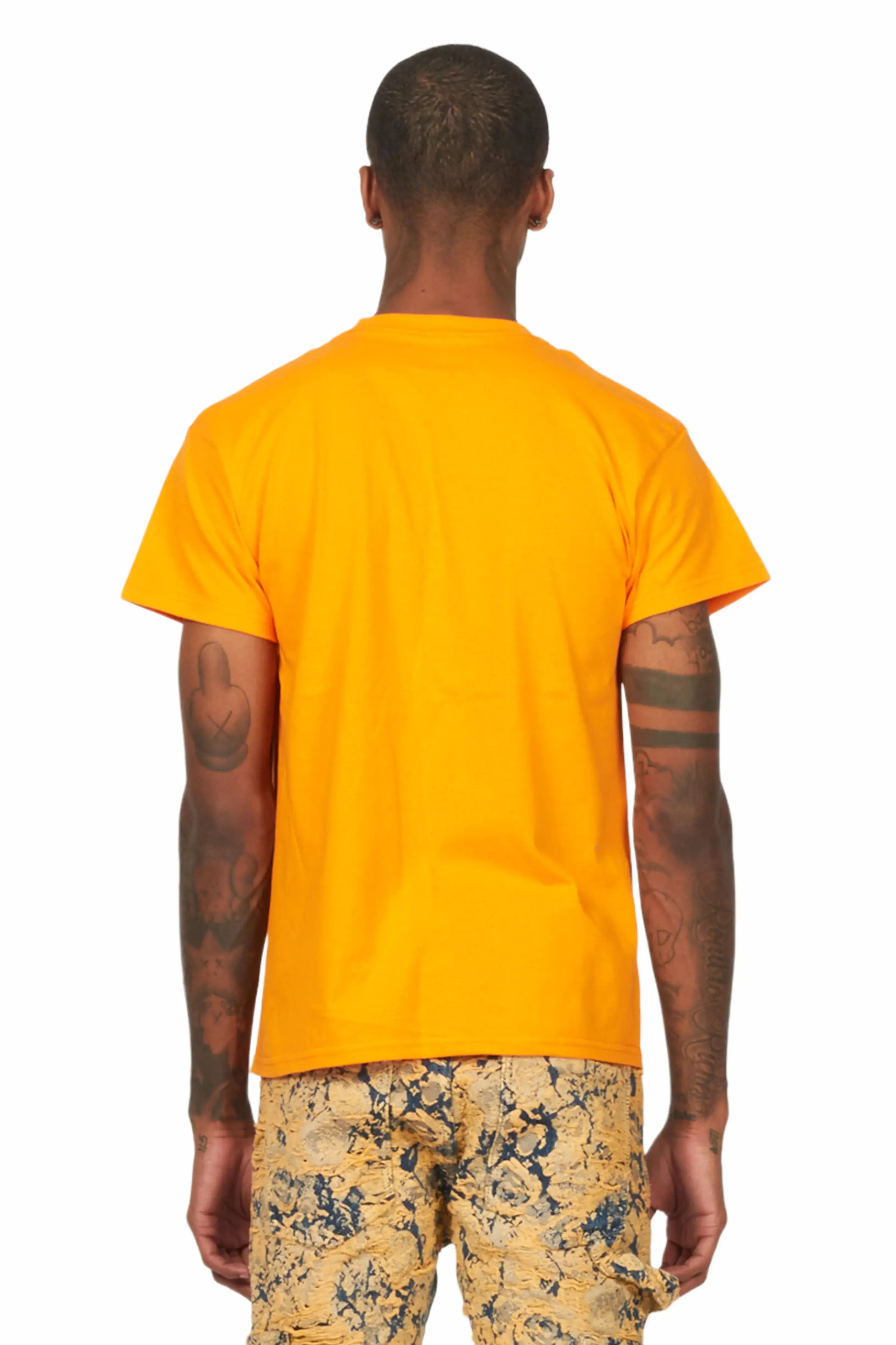 Thierry Orange Graphic T-Shirt sold by Rockstar Original product image thumbnail 5