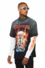 Suspect Black Double Layer Long Sleeve Graphic T-Shirt sold by Rockstar Original