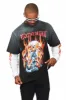 Suspect Black Double Layer Long Sleeve Graphic T-Shirt sold by Rockstar Original