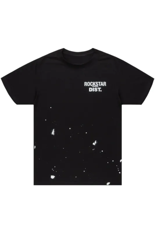 Raffer Black Graphic T-Shirt sold by Rockstar Original