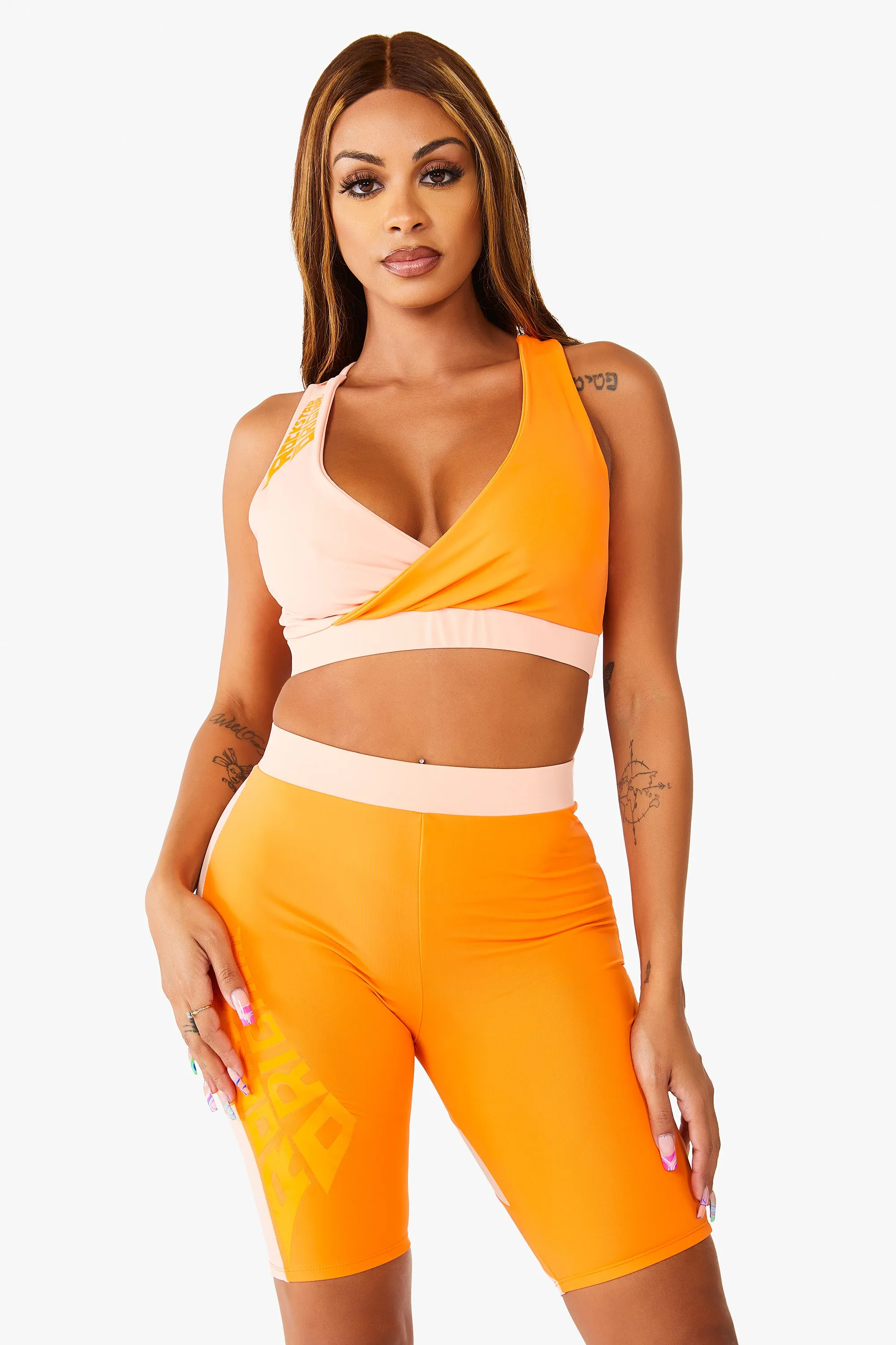 Bianca Active Biker Set - Orange sold by Rockstar Original product image thumbnail 4