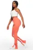 Karenthia Coral Stacked Track Pant sold by Rockstar Original
