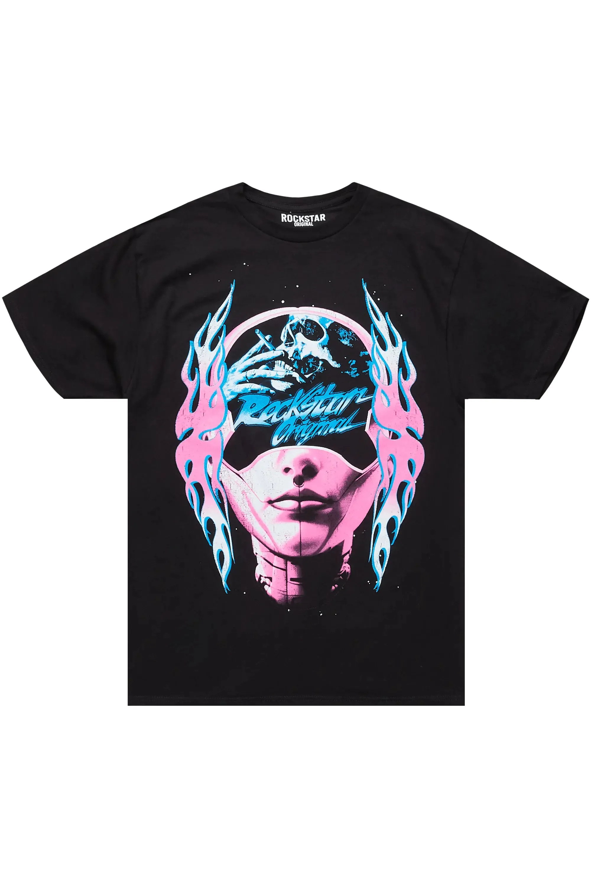 Blocka Black Graphic T-Shirt sold by Rockstar Original