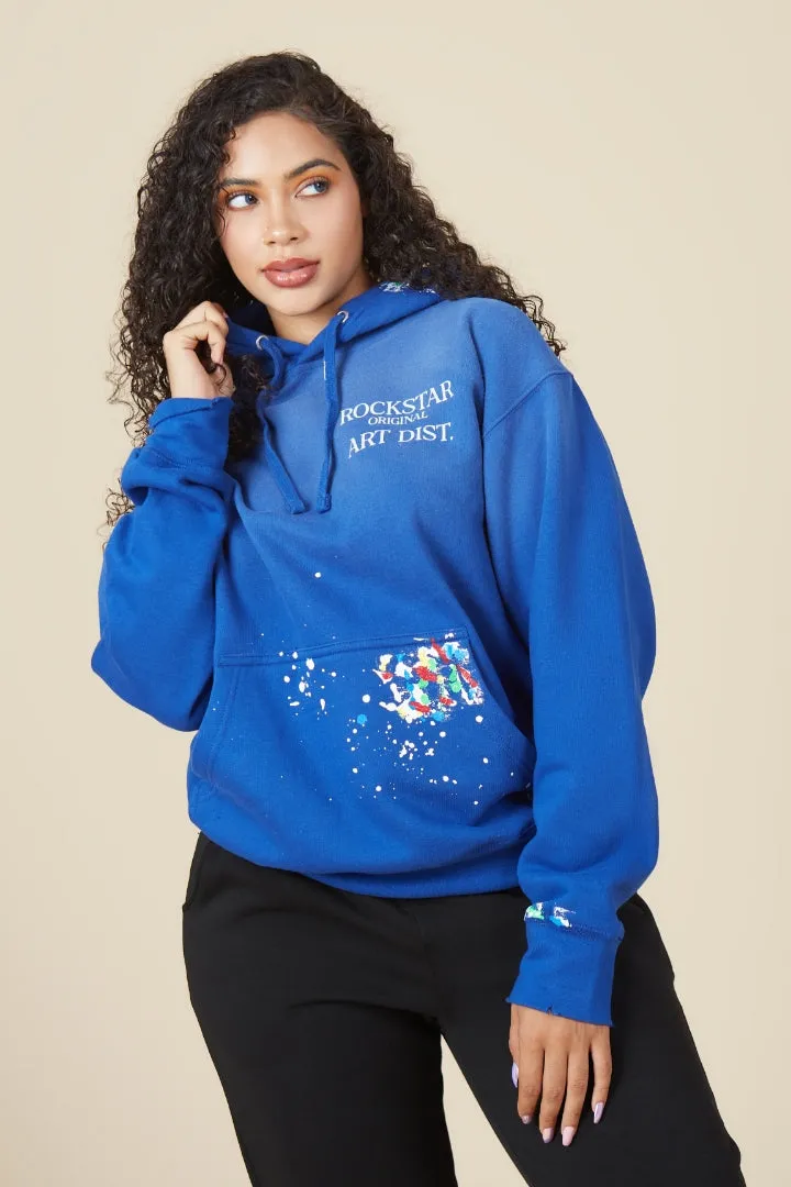 Make It Rain Royal Blue Oversized Hoodie sold by Rockstar Original product image thumbnail 2