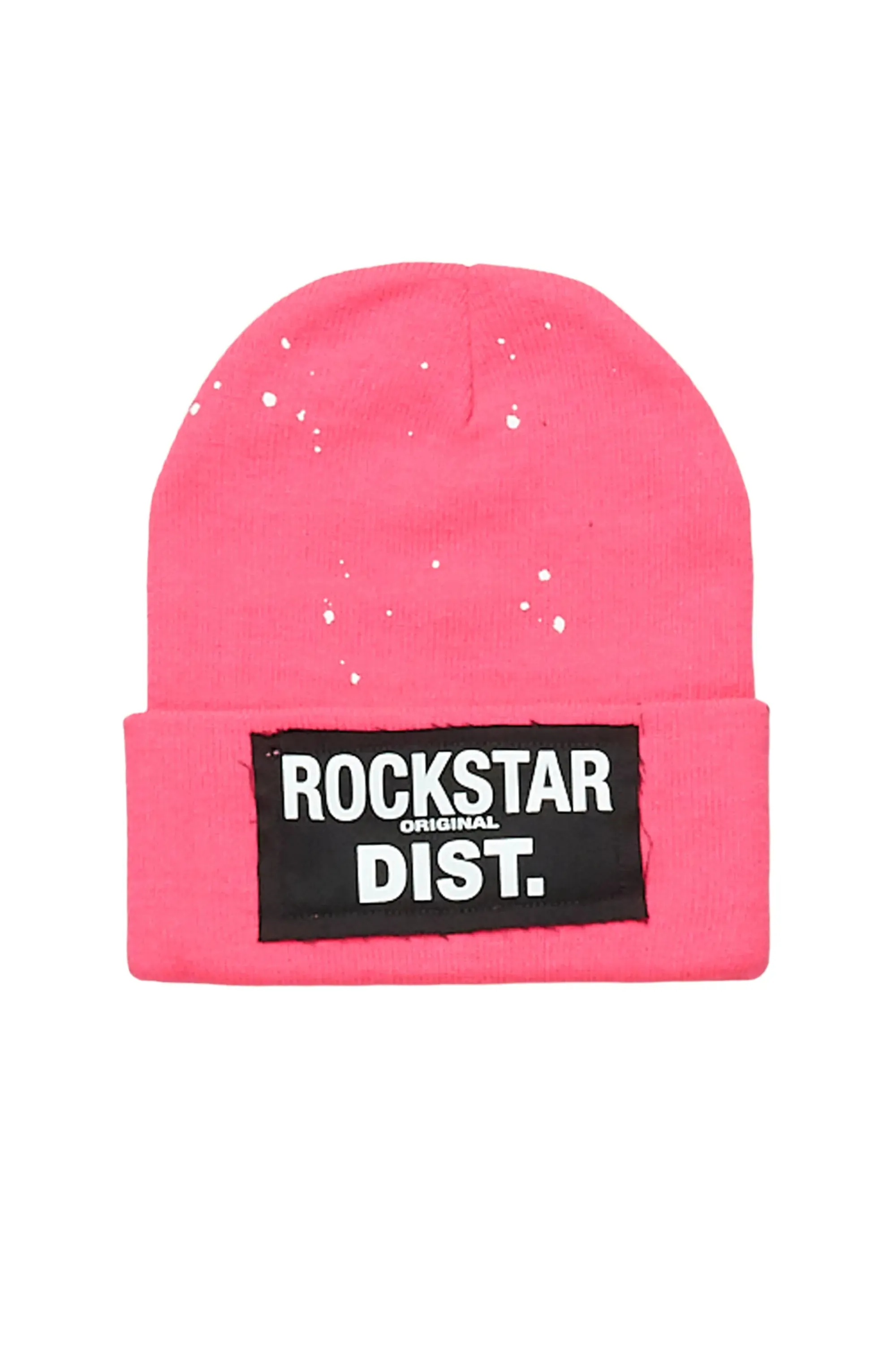 Tahjeiri Hot Pink Graphic Beanie sold by Rockstar Original
