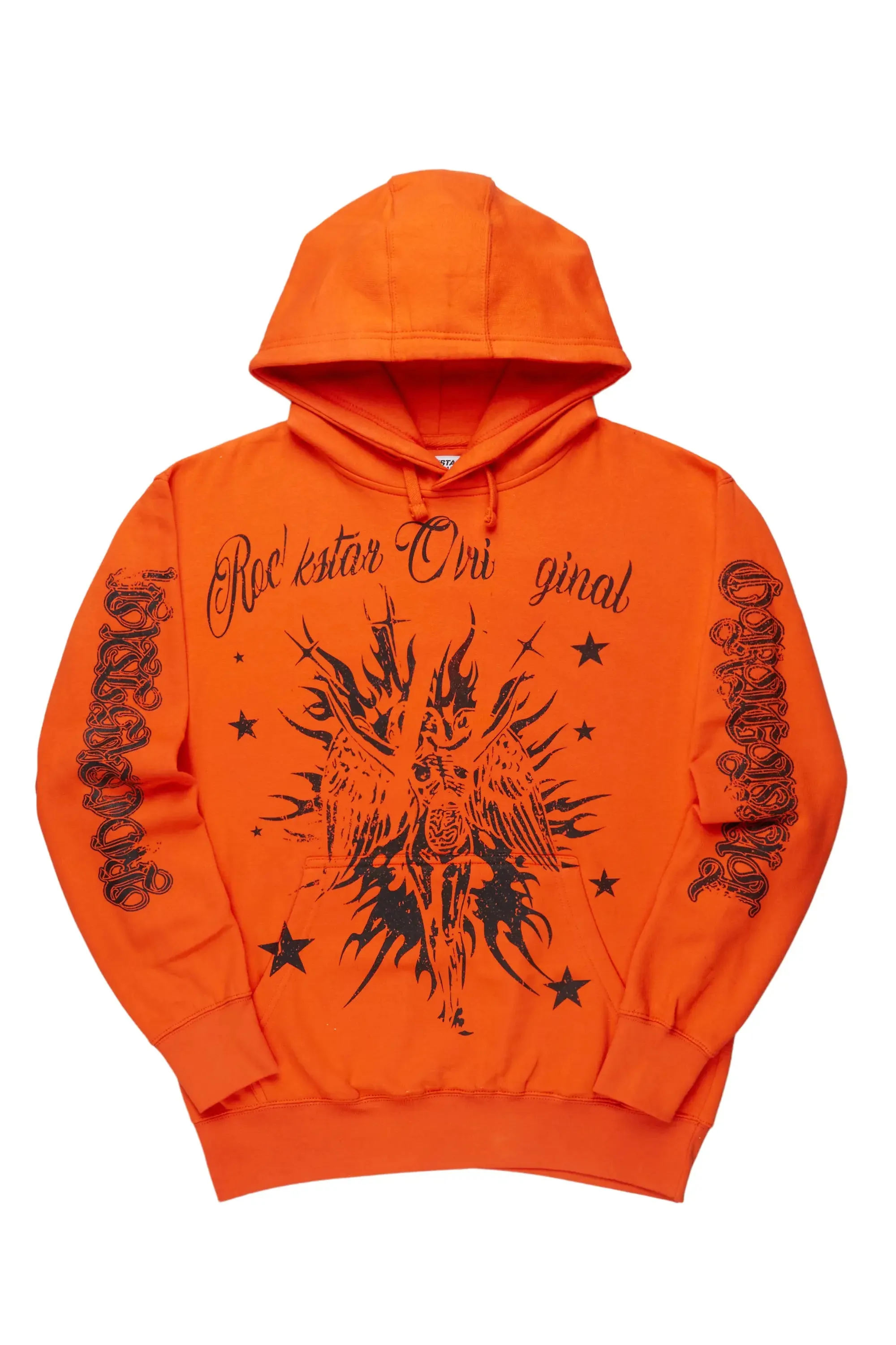 Mermaid Orange Graphic Hoodie sold by Rockstar Original product image thumbnail 2