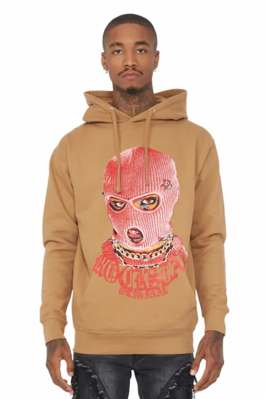 Murdra Beige Graphic Hoodie sold by Rockstar Original