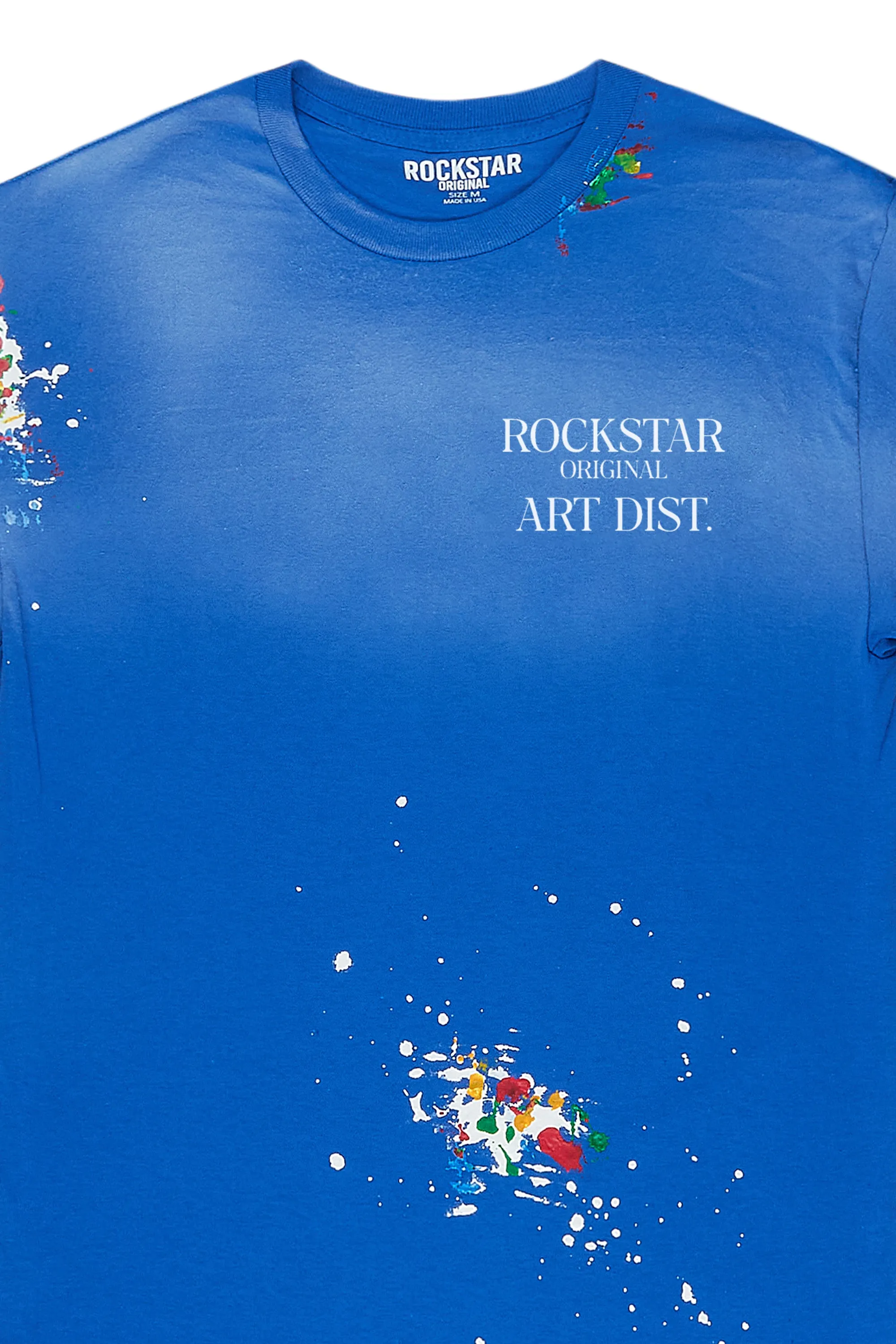 Palmer Royal Blue Graphic T-Shirt sold by Rockstar Original product image thumbnail 3