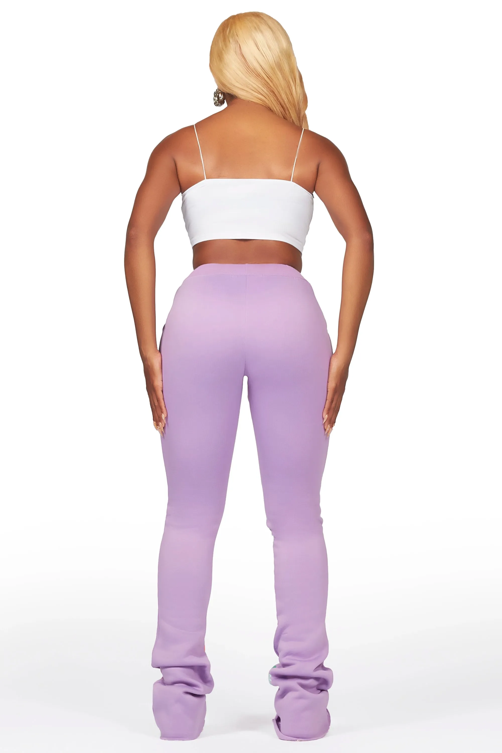 Shanae Lavender Super Stacked Track Pant sold by Rockstar Original product image thumbnail 5