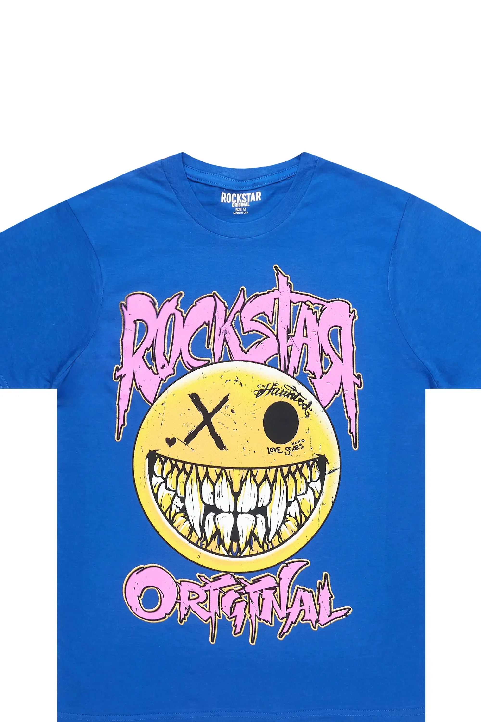 Ynesha Royal Blue Oversized T-Shirt sold by Rockstar Original product image thumbnail 2