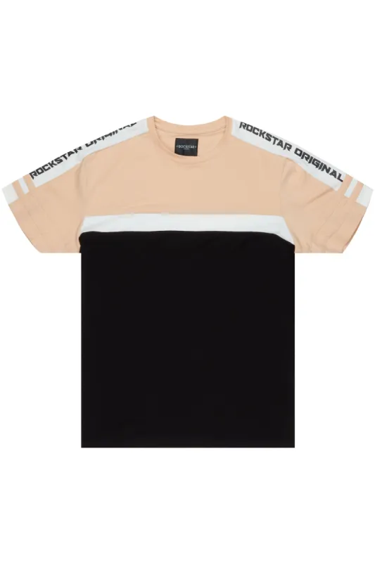 Jackson Beige/Black Graphic T-Shirt sold by Rockstar Original