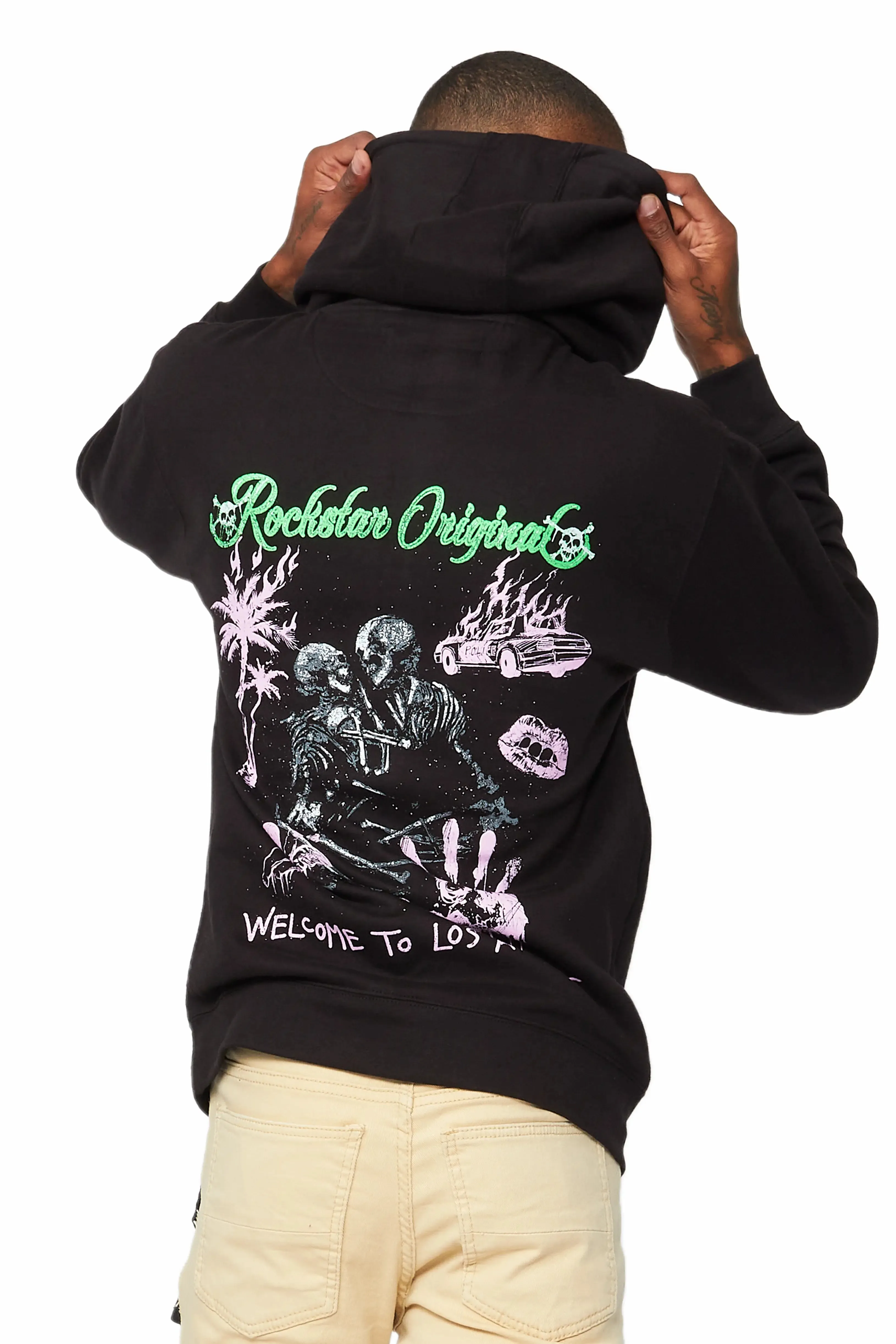 WTLA Black Hoodie sold by Rockstar Original product image thumbnail 3