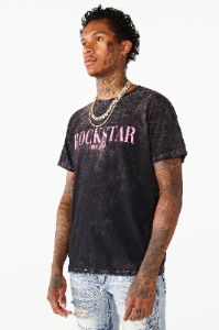 Octavio Printed T-Shirt- Grey sold by Rockstar Original