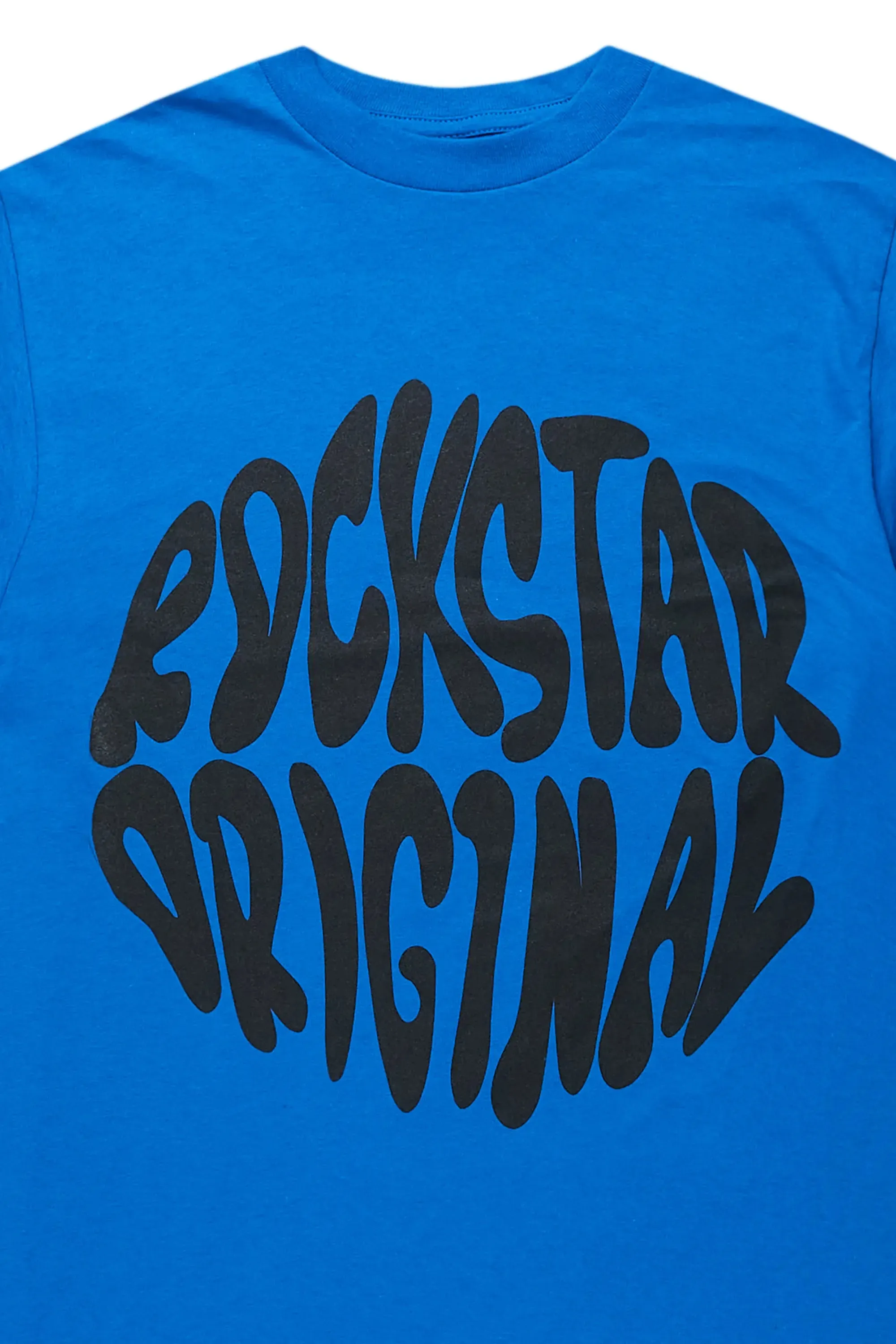 Thierry Royal Blue Graphic T-Shirt sold by Rockstar Original product image thumbnail 3