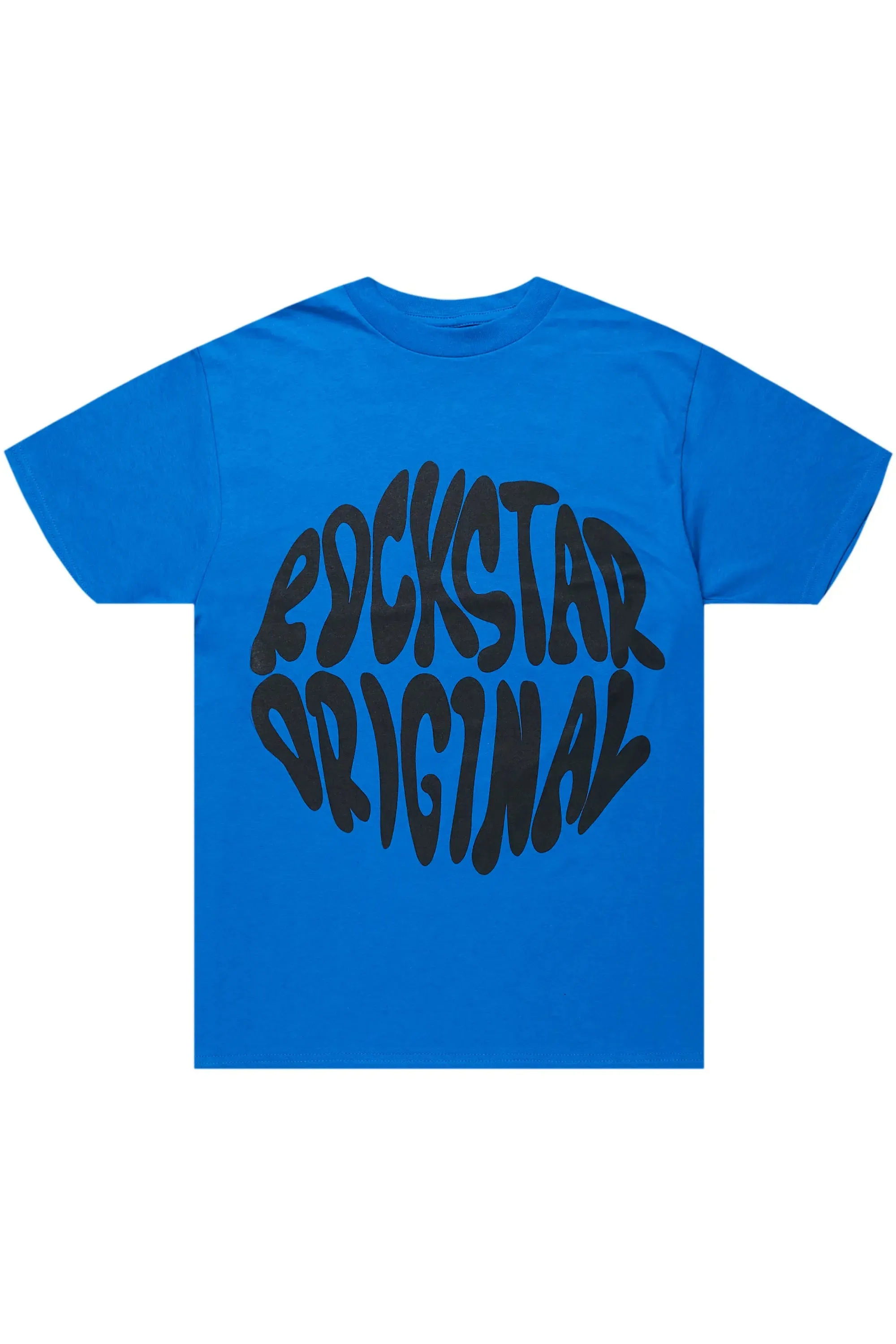 Thierry Royal Blue Graphic T-Shirt sold by Rockstar Original product image thumbnail 2